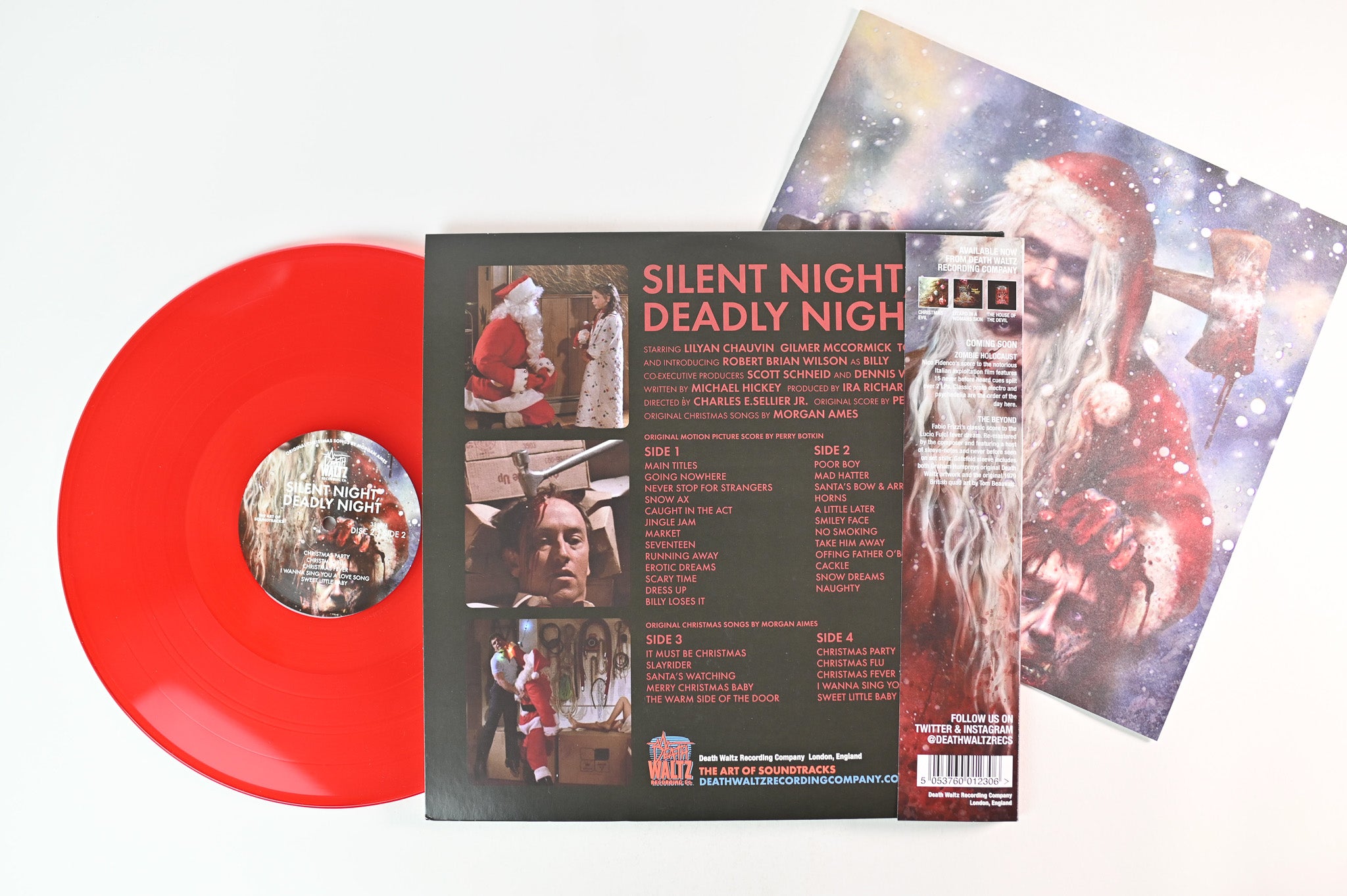 Perry Botkin Jr. - Silent Night, Deadly Night on Death Waltz Ltd Green / Red Transparent