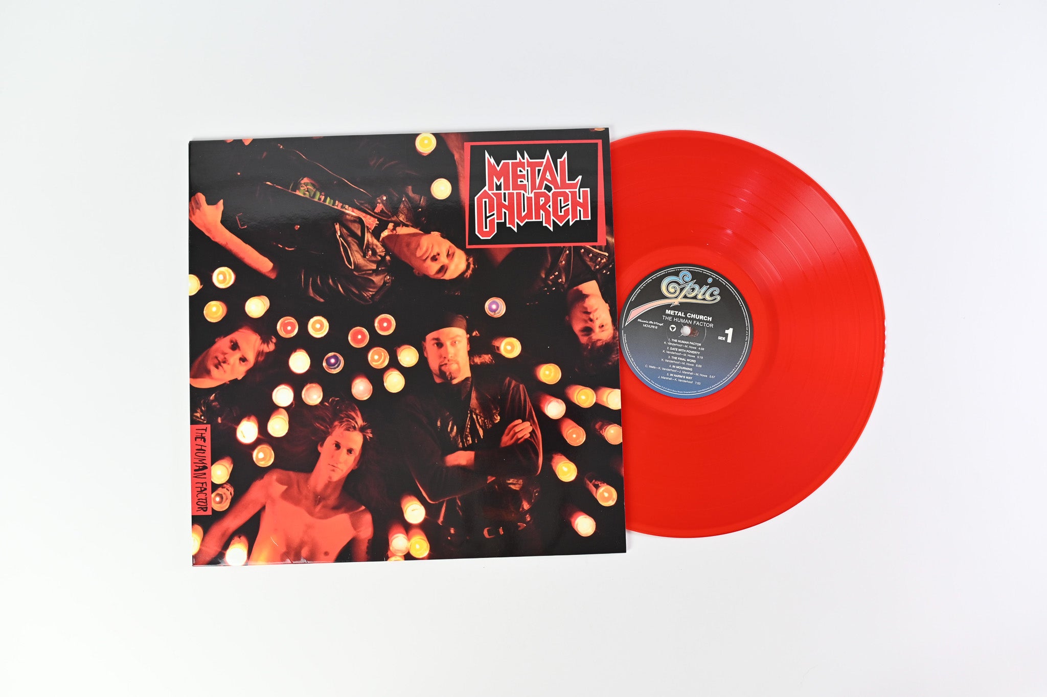 Metal Church - The Human Factor on Music On Vinyl Translucent Red Vinyl