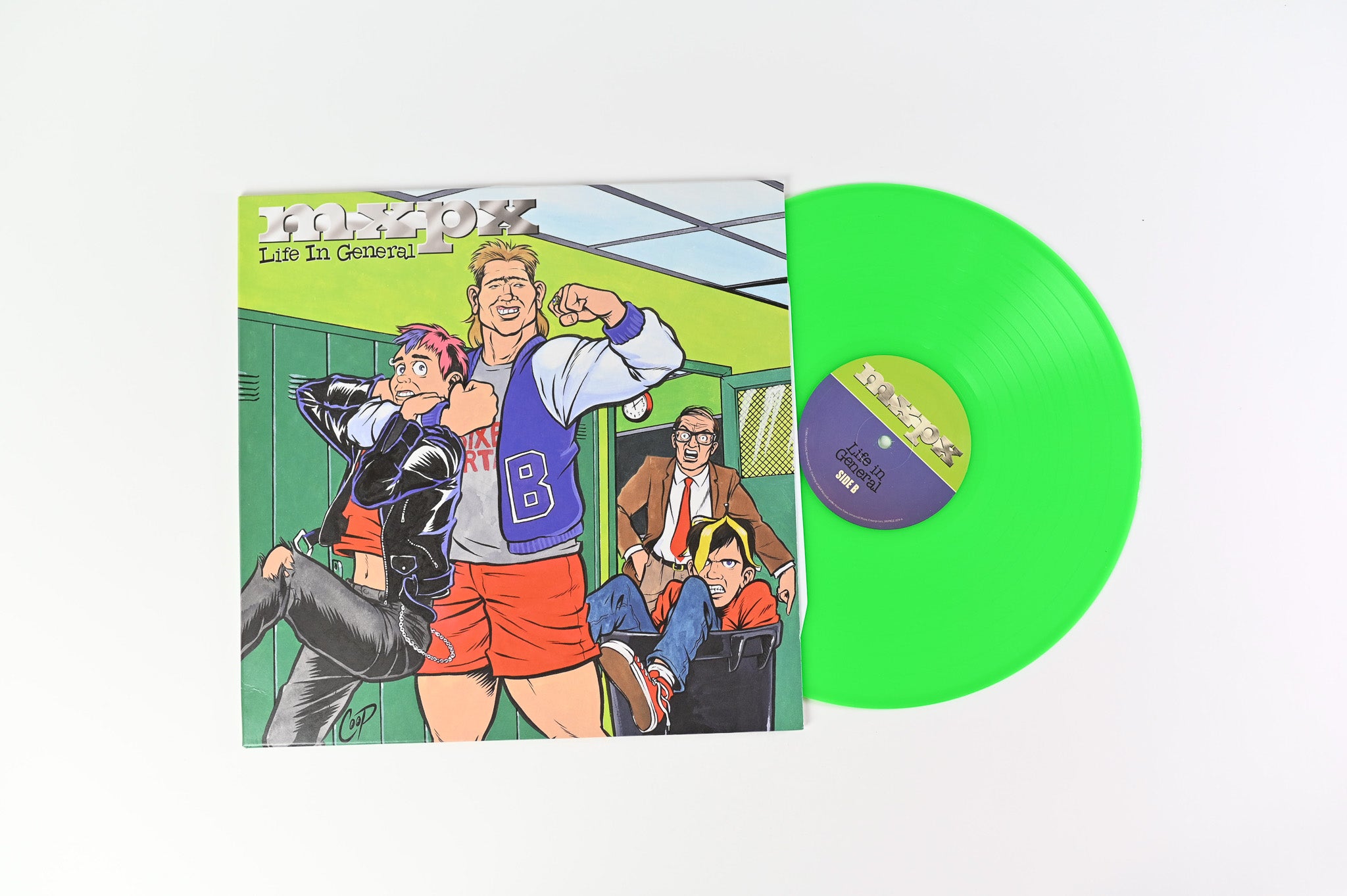 MxPx - Life In General Self Released on Neon Green Vinyl