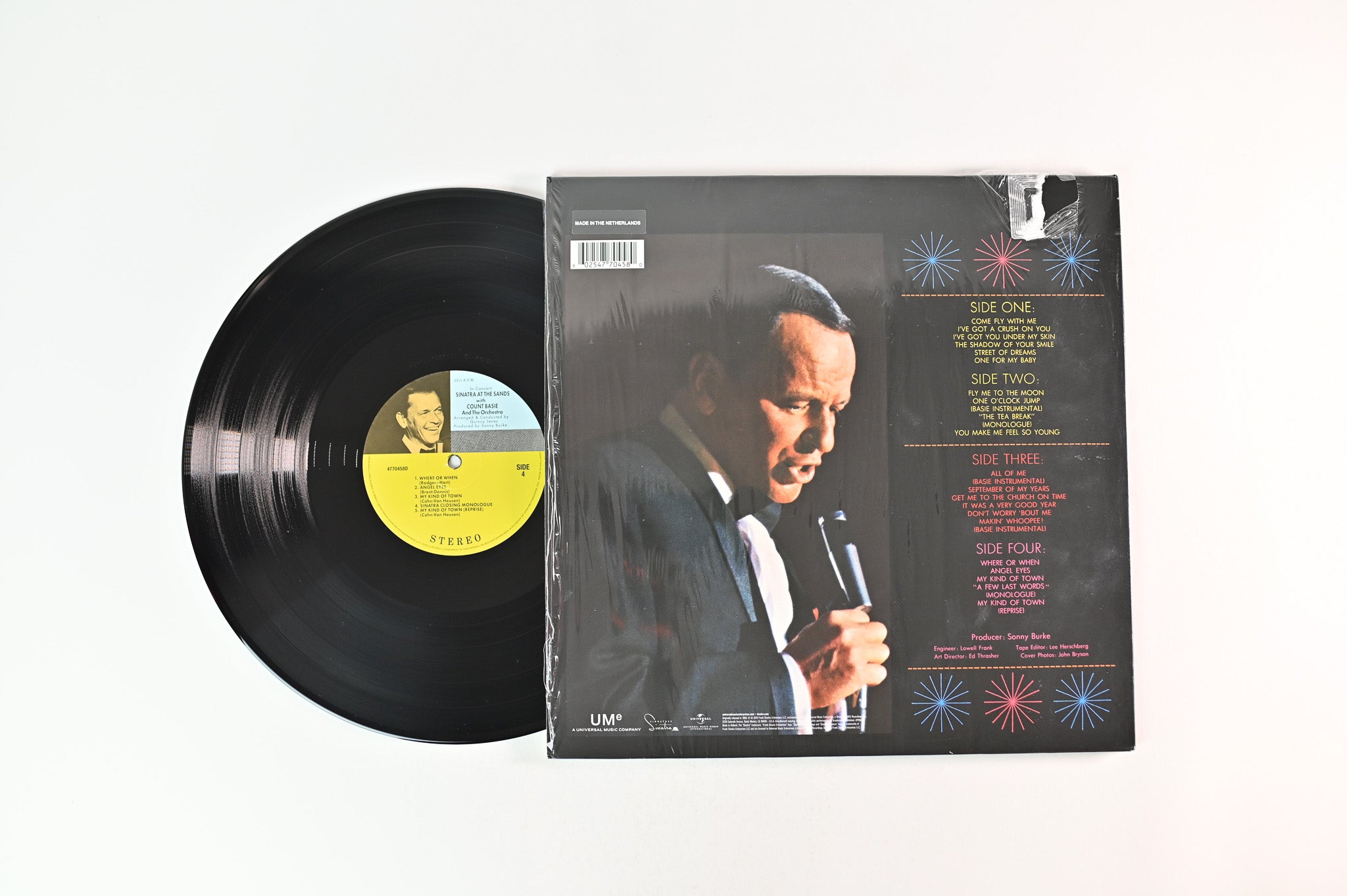 Frank Sinatra - Sinatra At The Sands on UME 180 Gram Reissue