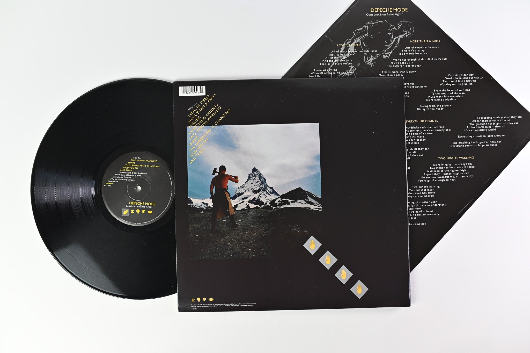 Depeche Mode - Construction Time Again on Rhino Remastered Reissue