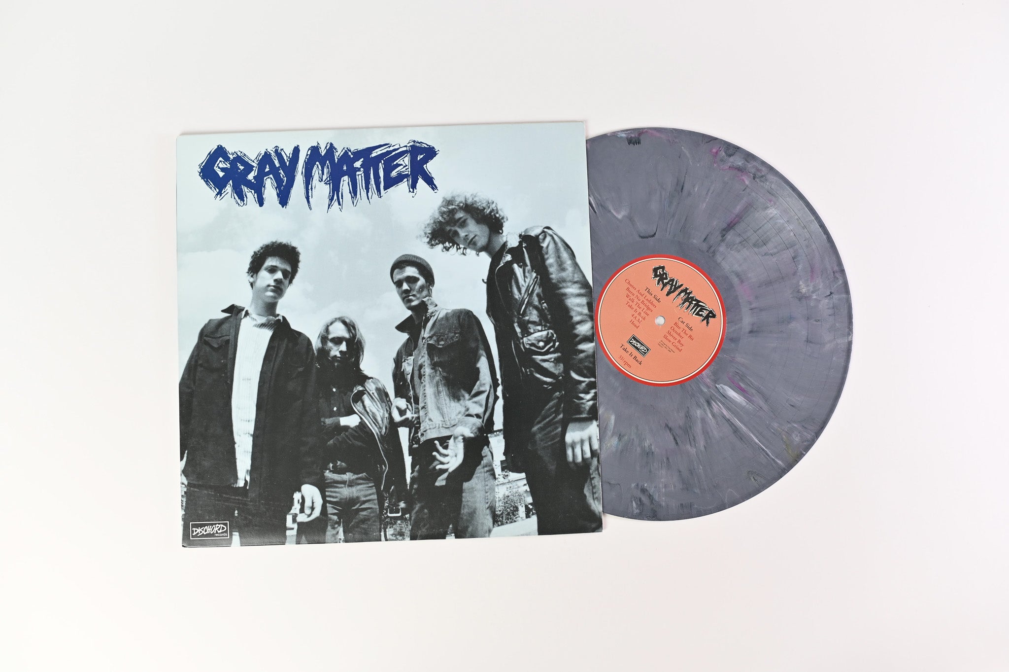 Gray Matter - Take It Back on Dischord Gray Marble Vinyl