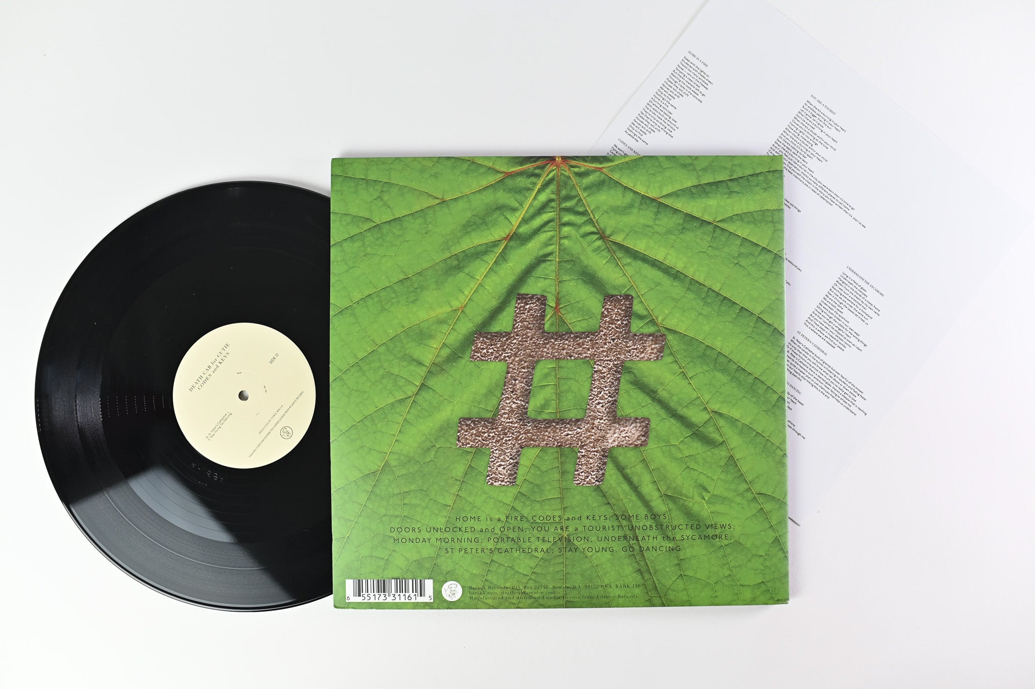 Death Cab For Cutie - Codes And Keys on Barsuk Repress