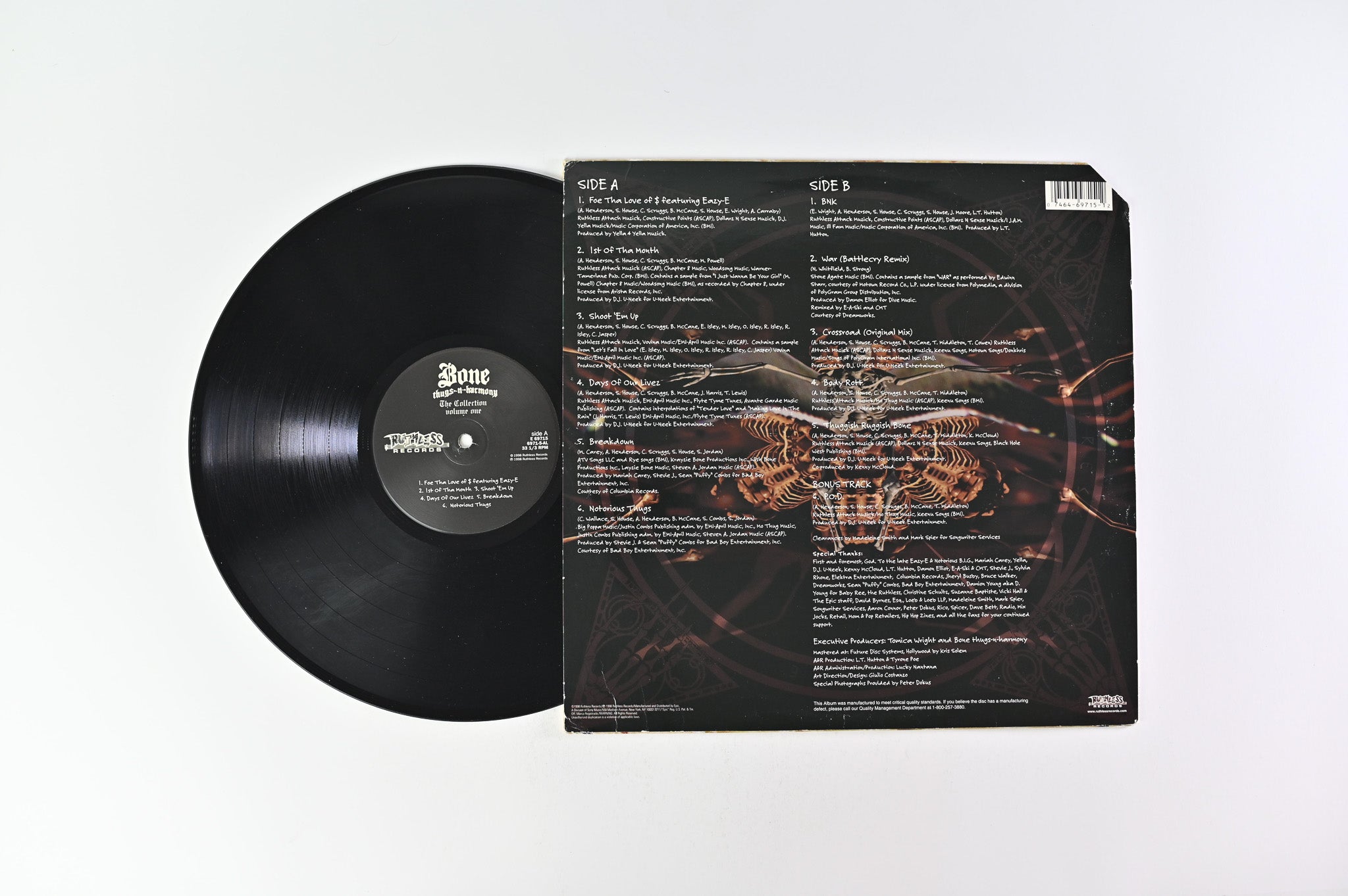 Bone Thugs-N-Harmony - The Collection Volume One on Ruthless Records