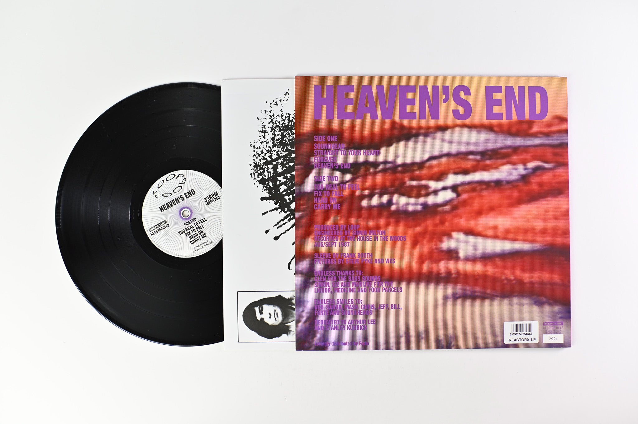 Loop - Heaven's End on Reactor Ltd Numbered Reissue