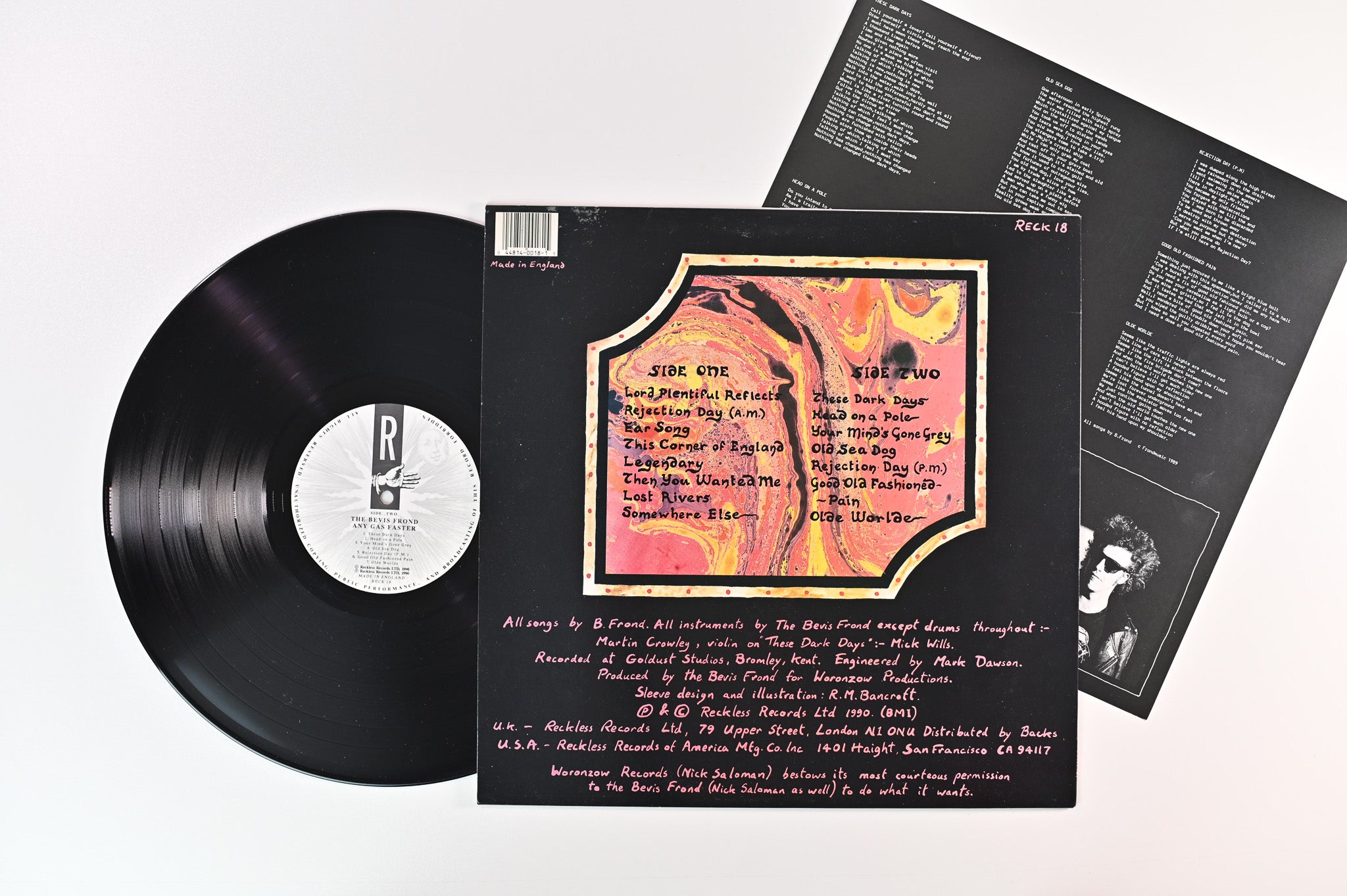 The Bevis Frond - Any Gas Faster on Reckless Records