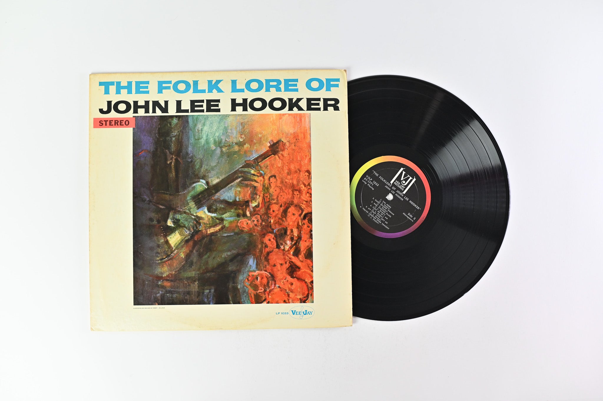 John Lee Hooker - The Folk Lore Of John Lee Hooker on Vee Jay Stereo