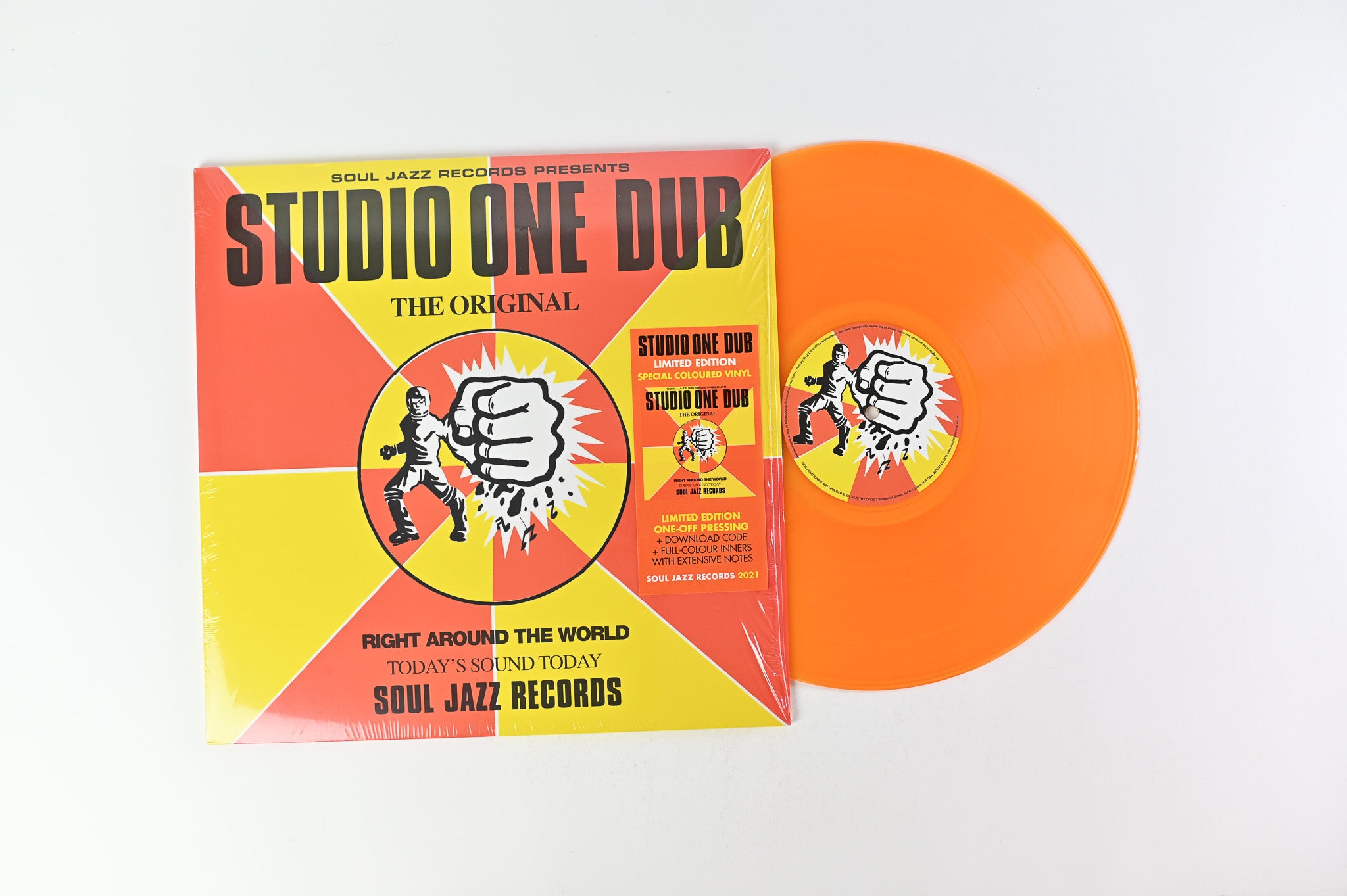Various - Studio One Dub on Soul Jazz Records Ltd. Orange Transparent Vinyl