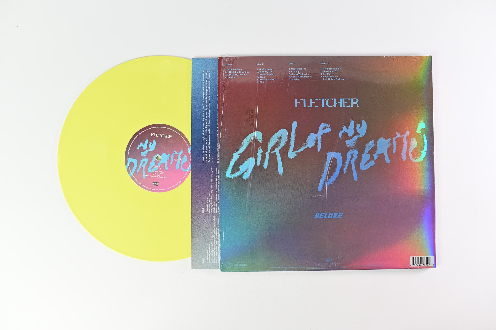 Fletcher - Girl Of My Dreams on Capitol Ltd Lemon Yellow