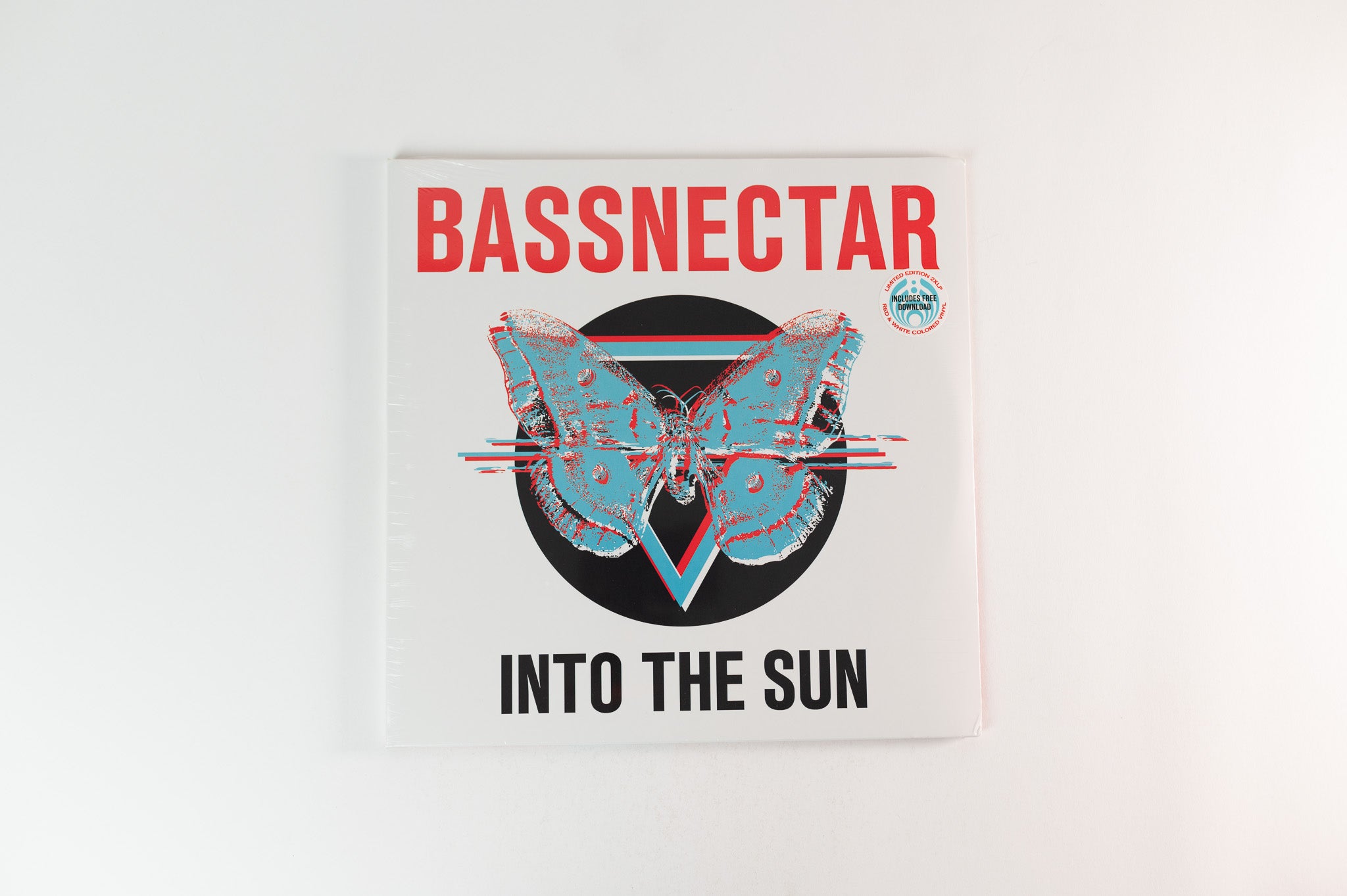Bassnectar - Into The Sun on Amorphous Music Ltd Red / White Vinyl Sealed