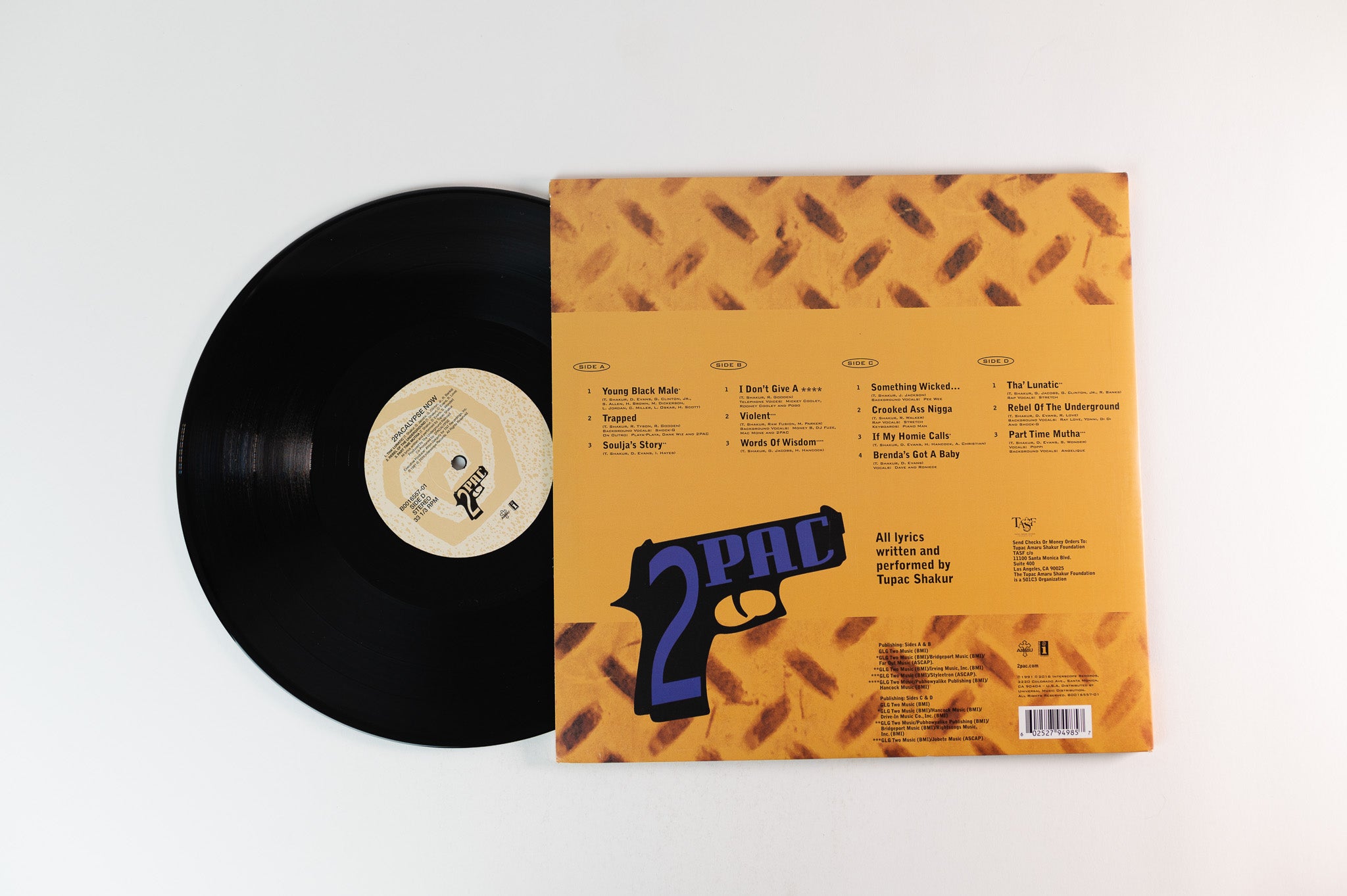 2Pac - 2Pacalypse Now on Interscope Reissue