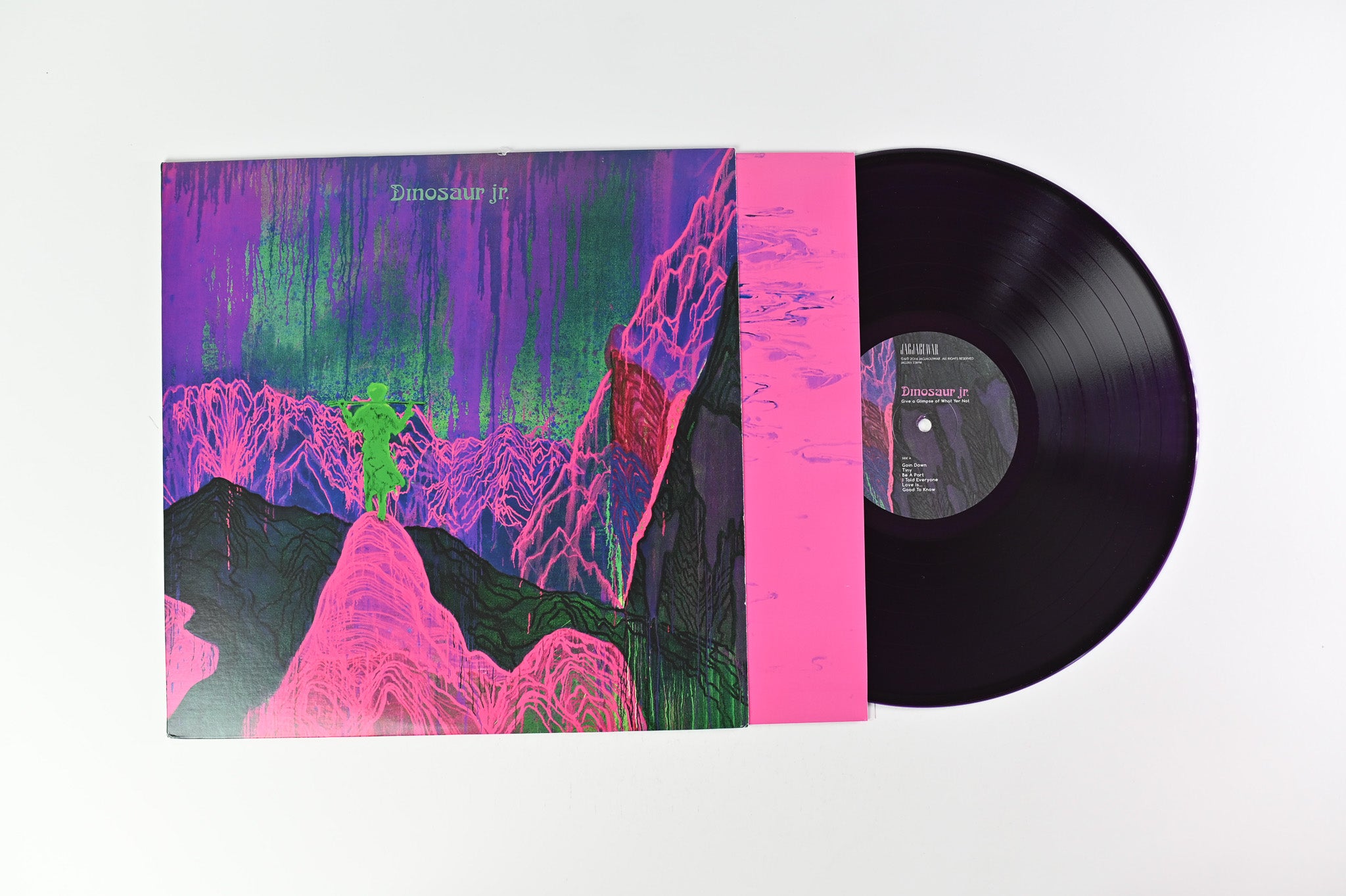Dinosaur Jr. - Give A Glimpse Of What Yer Not on Jagjaguwar Ltd Purple Translucent