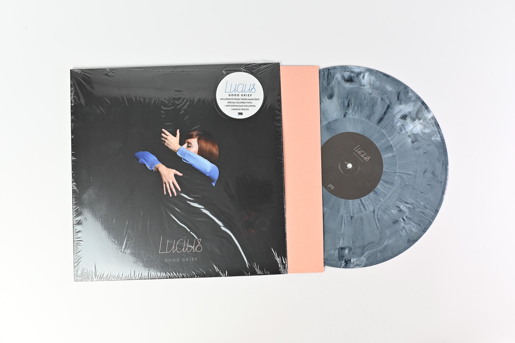 Lucius - Good Grief on Mom + Pop Grey/White/Black Marble Vinyl
