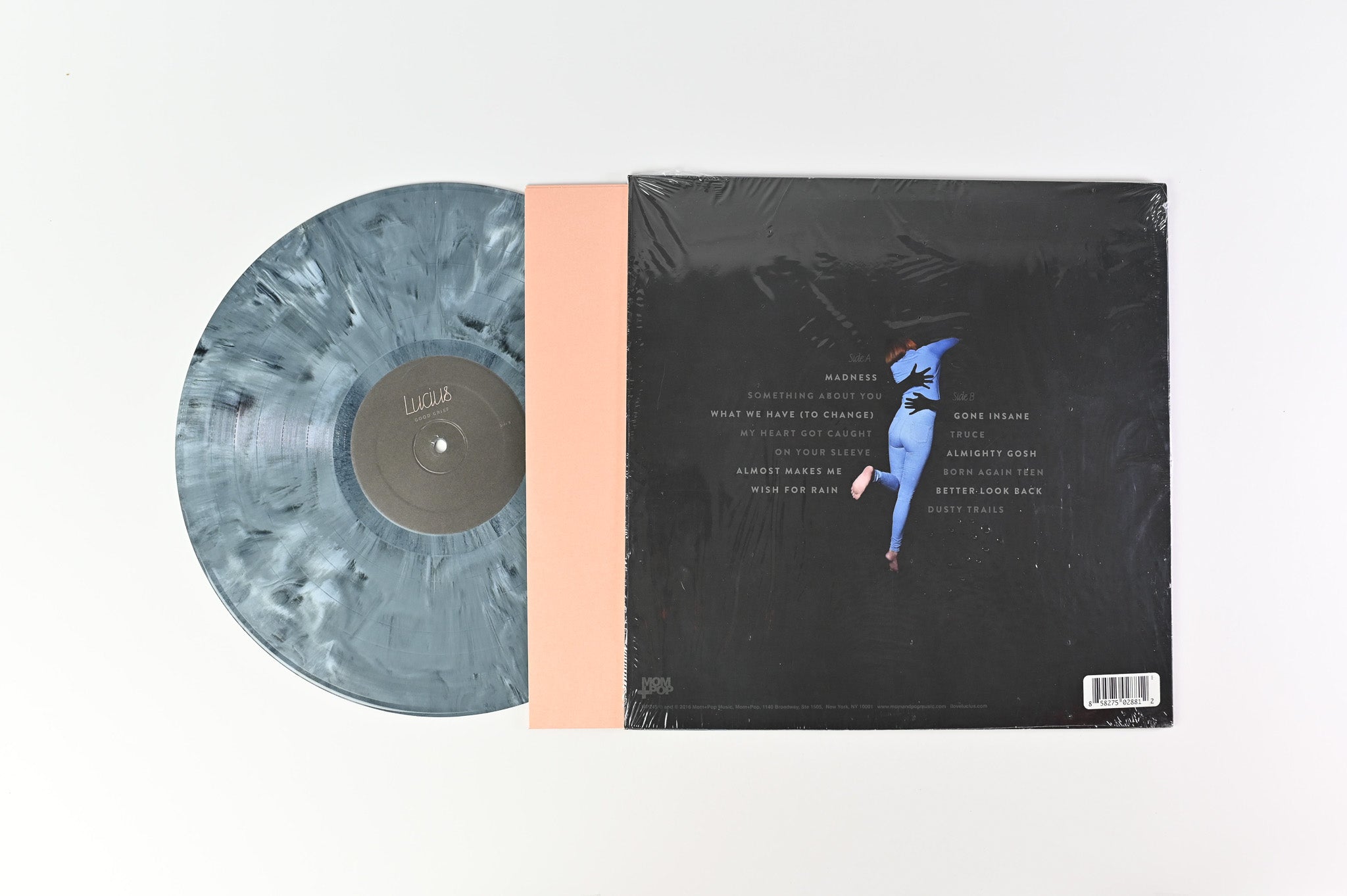 Lucius - Good Grief on Mom + Pop Grey/White/Black Marble Vinyl