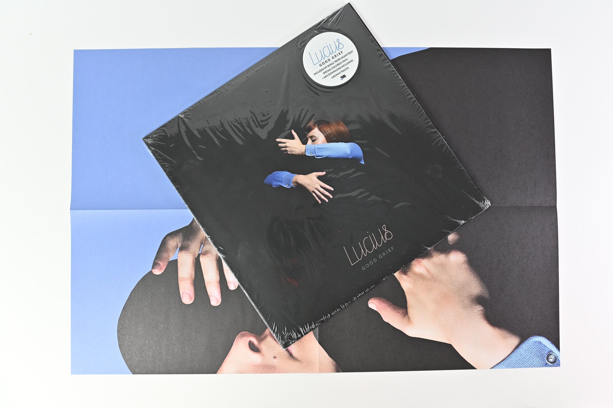 Lucius - Good Grief on Mom + Pop Grey/White/Black Marble Vinyl