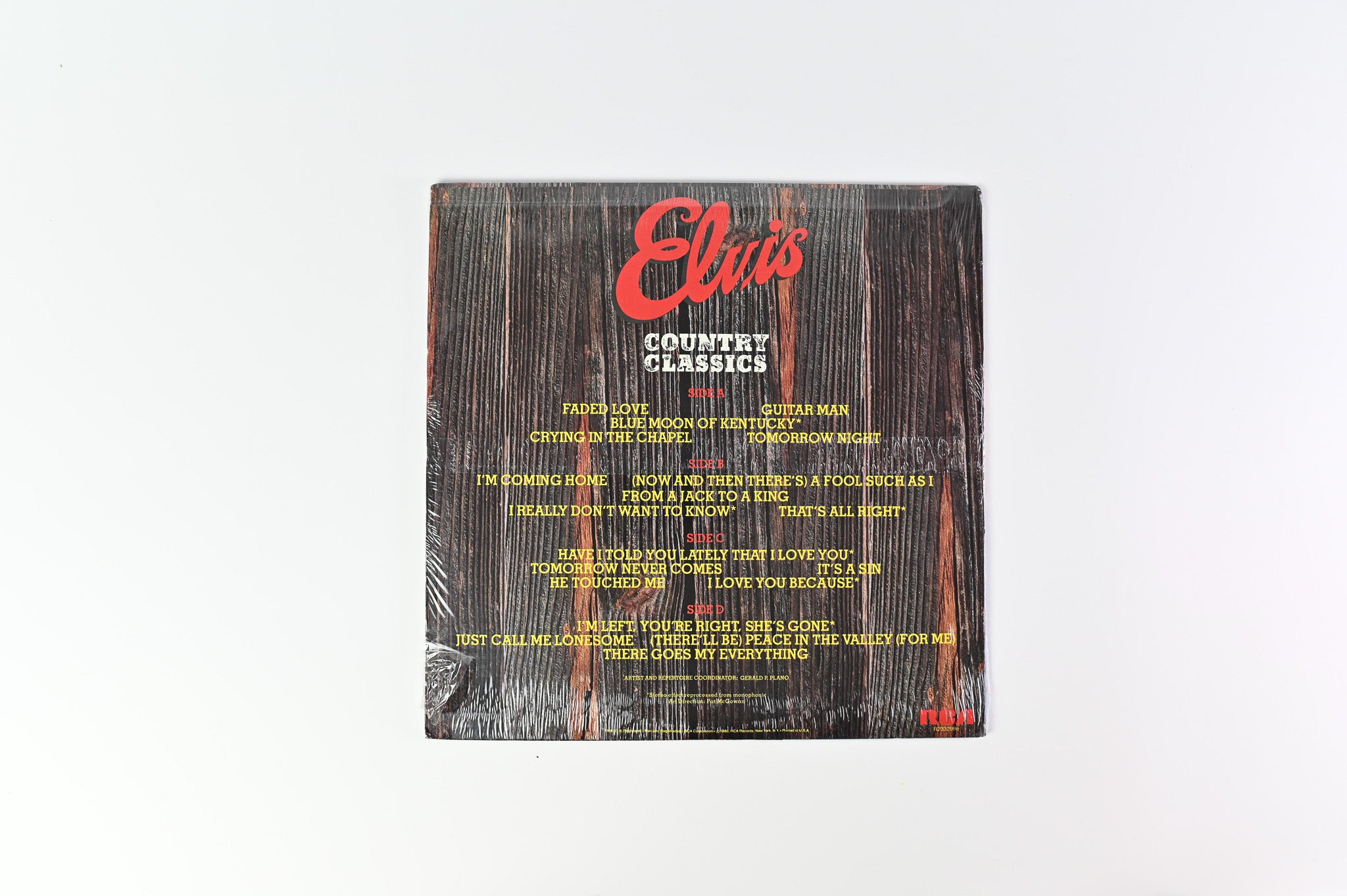 Elvis Presley - Country Classics on RCA Victor Sealed
