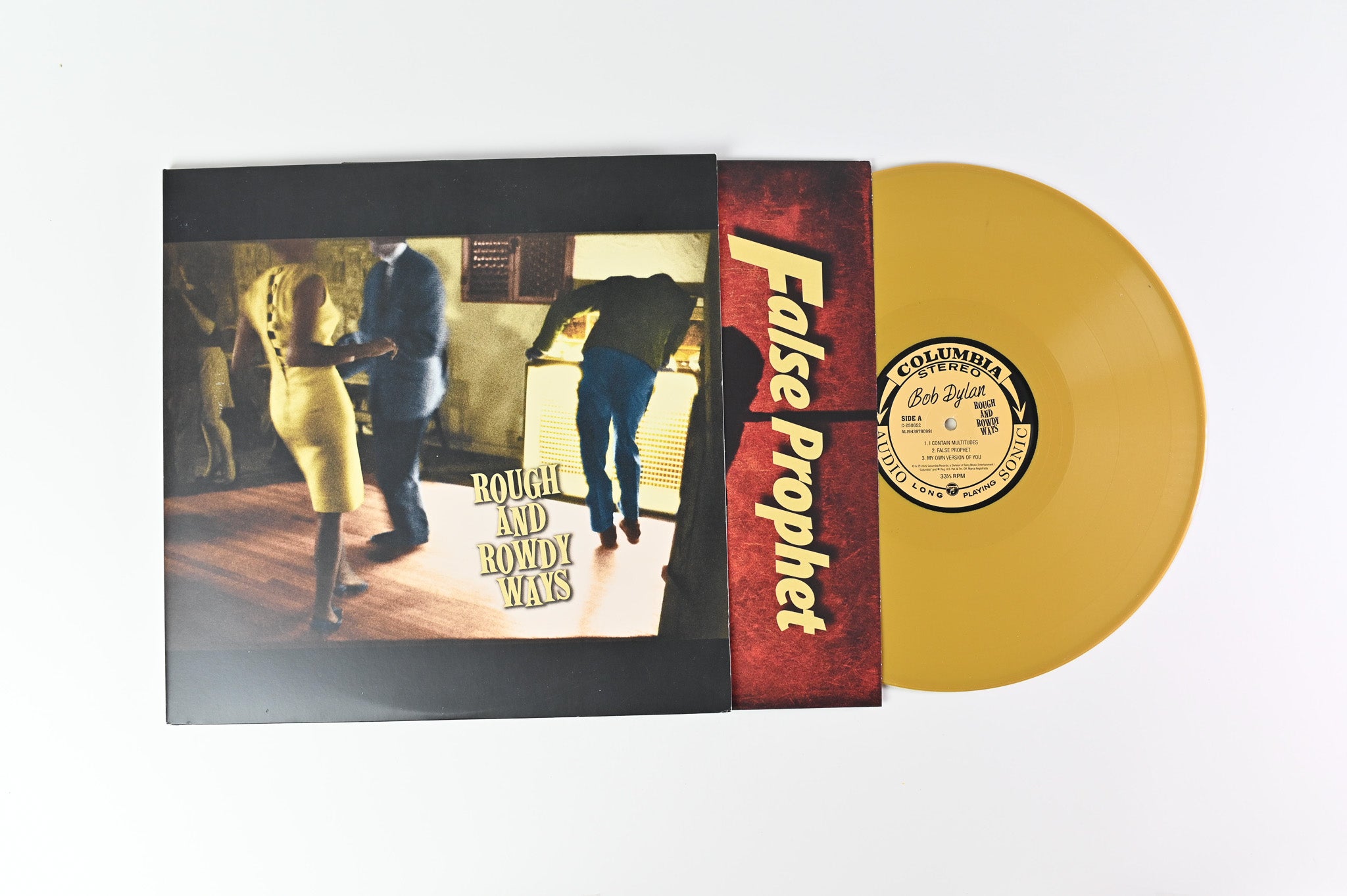 Bob Dylan - Rough And Rowdy Ways on Columbia Ltd Gold Vinyl