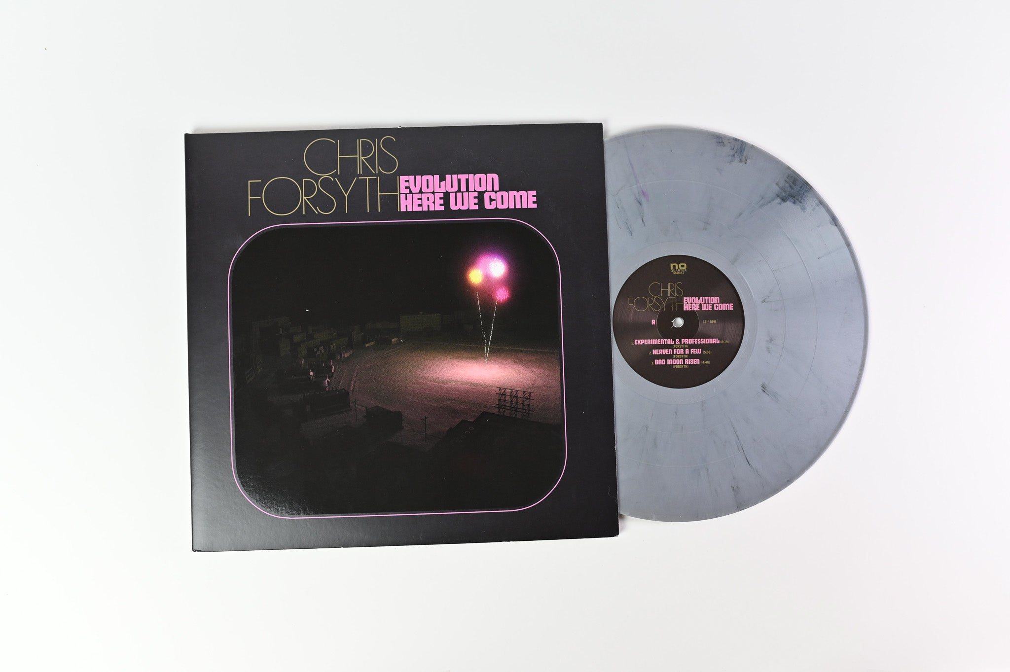 Chris Forsyth - Evolution Here We Come on No Quarter Ltd Black Tie-Dyed Vinyl