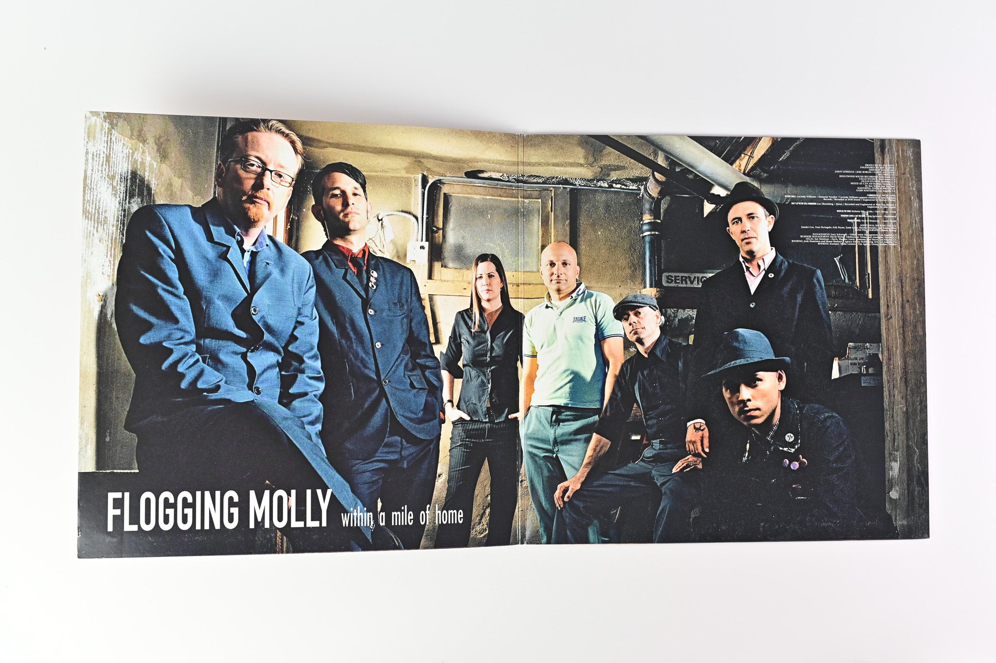 Flogging Molly - Within A Mile Of Home on SideOneDummy Gatefold Reissue