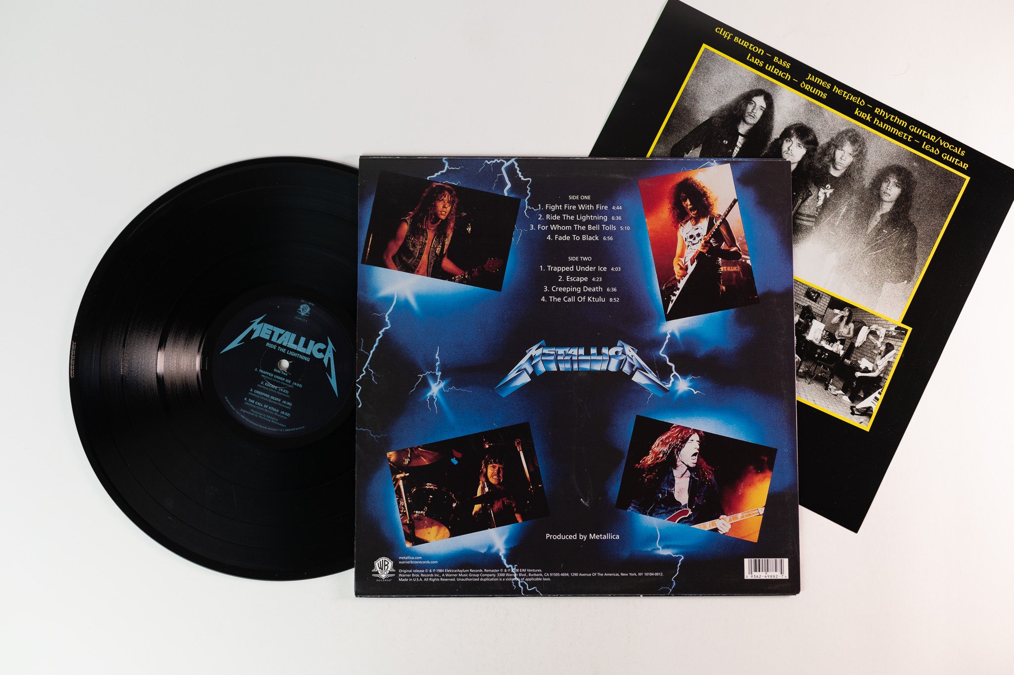 Metallica - Ride The Lightning on Warner Bros. Half Speed Mastered Reissue