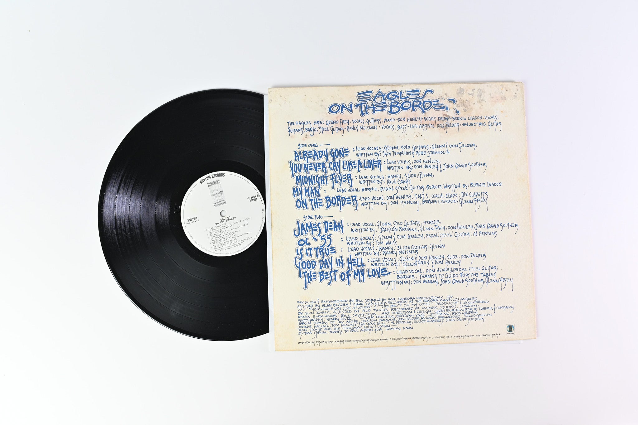 Eagles - On The Border on Asylum Promo