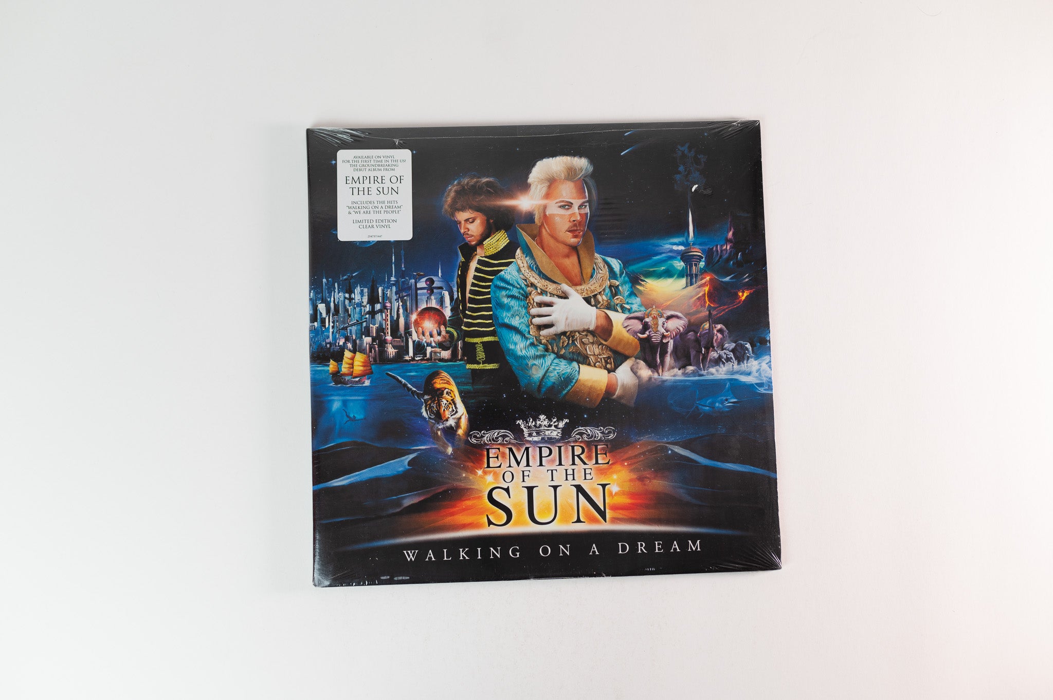 Empire Of The Sun - Walking On A Dream on Astralwerks Ltd Clear Vinyl Reissue Sealed