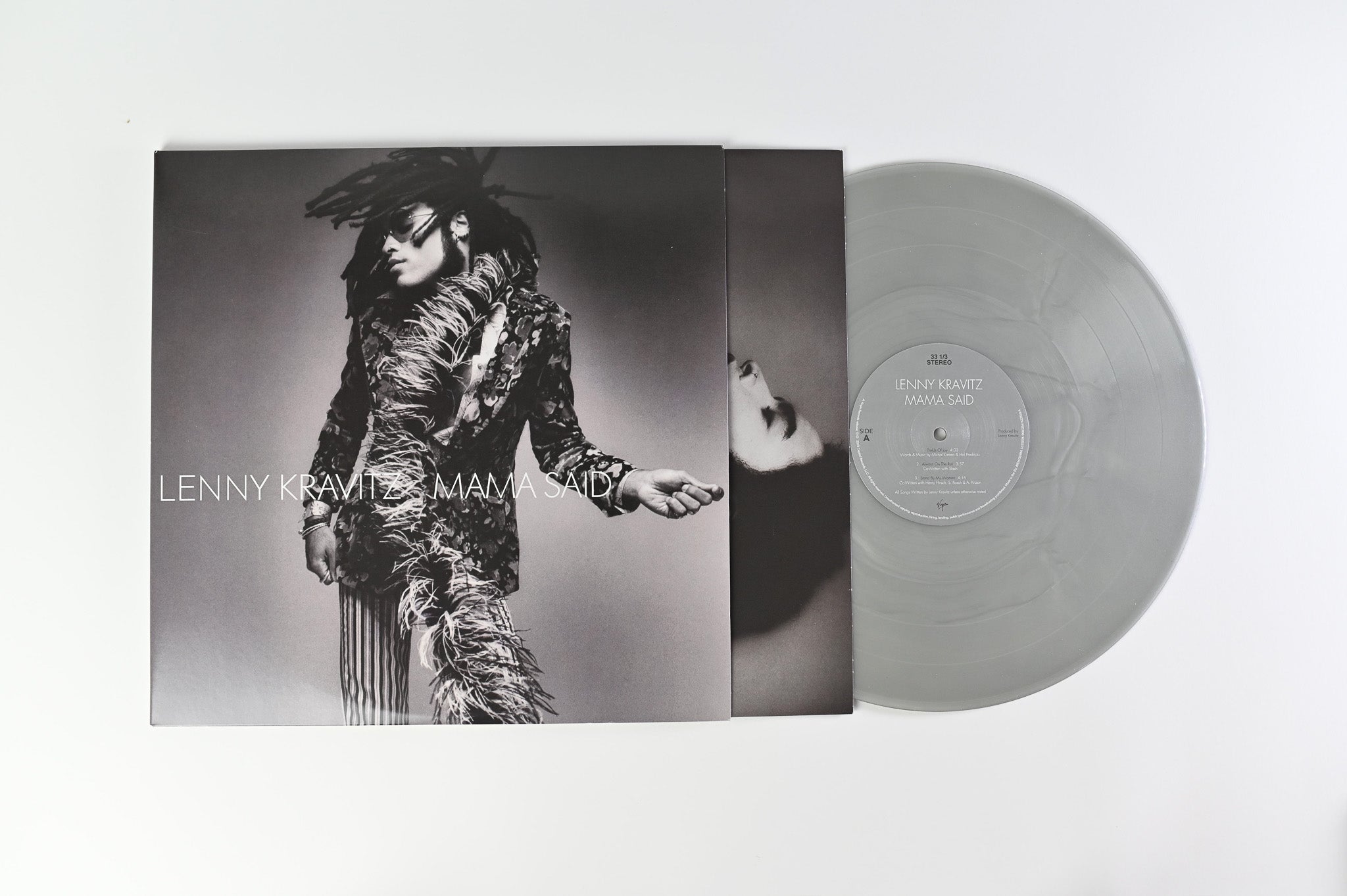 Lenny Kravitz - Mama Said on Virgin On Grey Marble Reissue