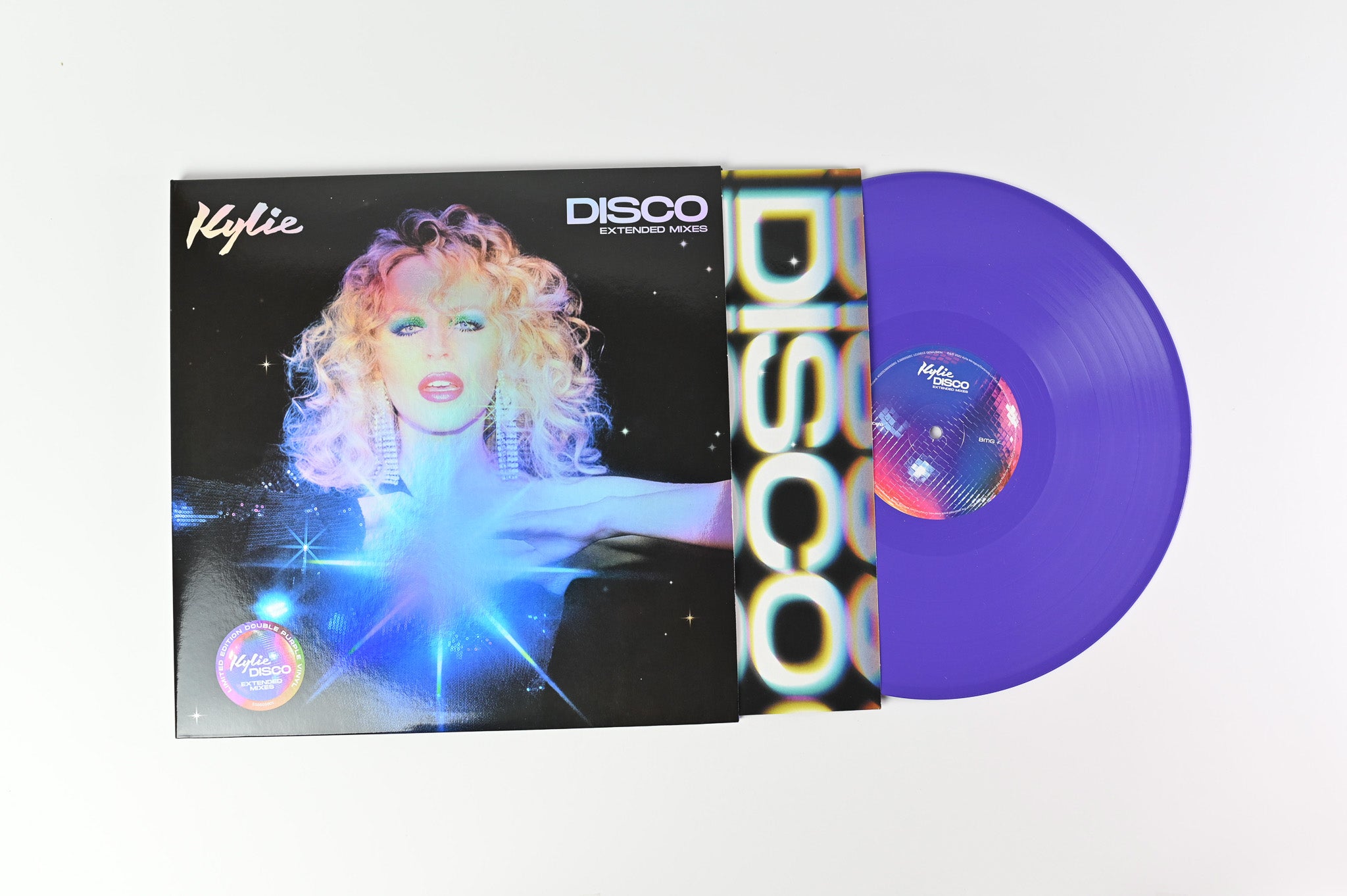 Kylie Minogue - Disco (Extended Mixes) on BMG Ltd Purple Vinyl