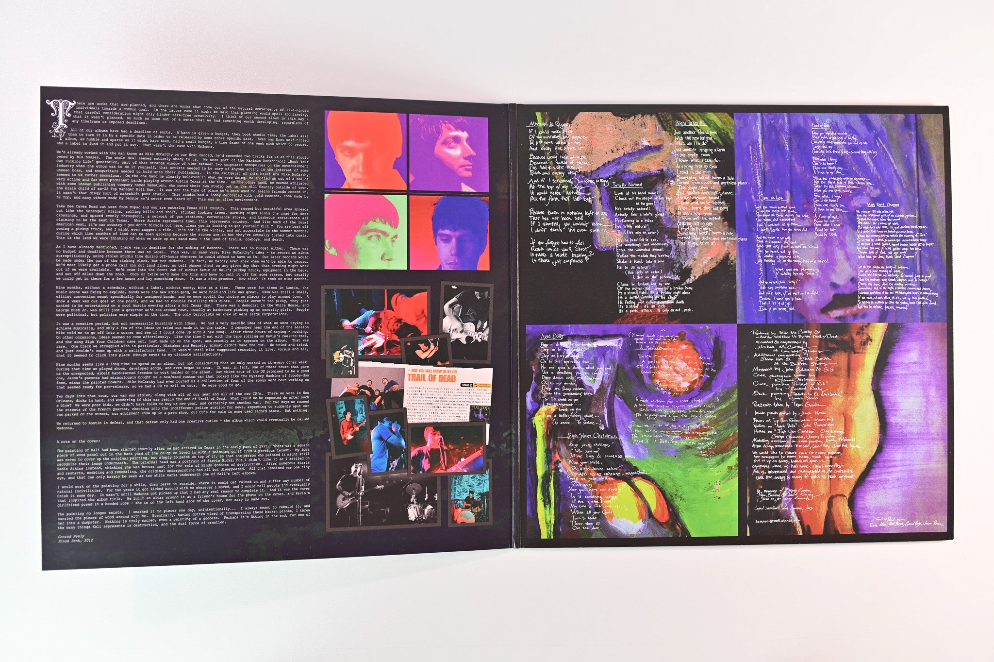 ...And You Will Know Us By The Trail Of Dead - Madonna on Svart Records - Yellow Vinyl RSD 2022