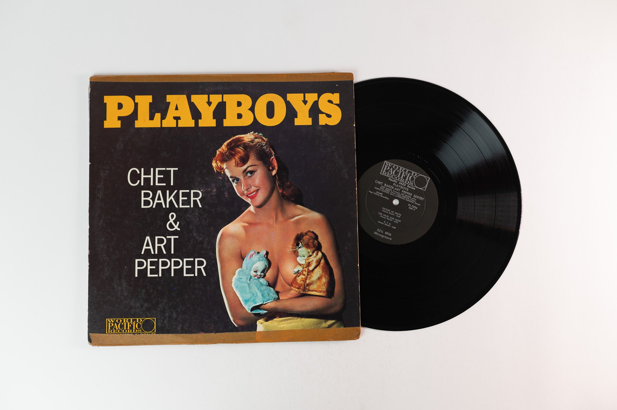 Chet Baker & Art Pepper - Playboys on World Pacific Mono Deep Groove
