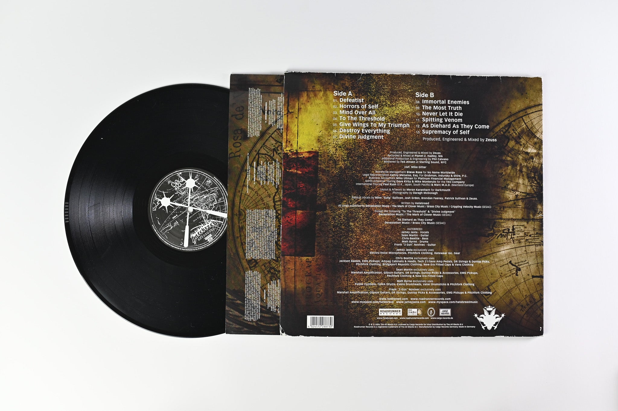 Hatebreed - Supremacy on Roadrunner European Press