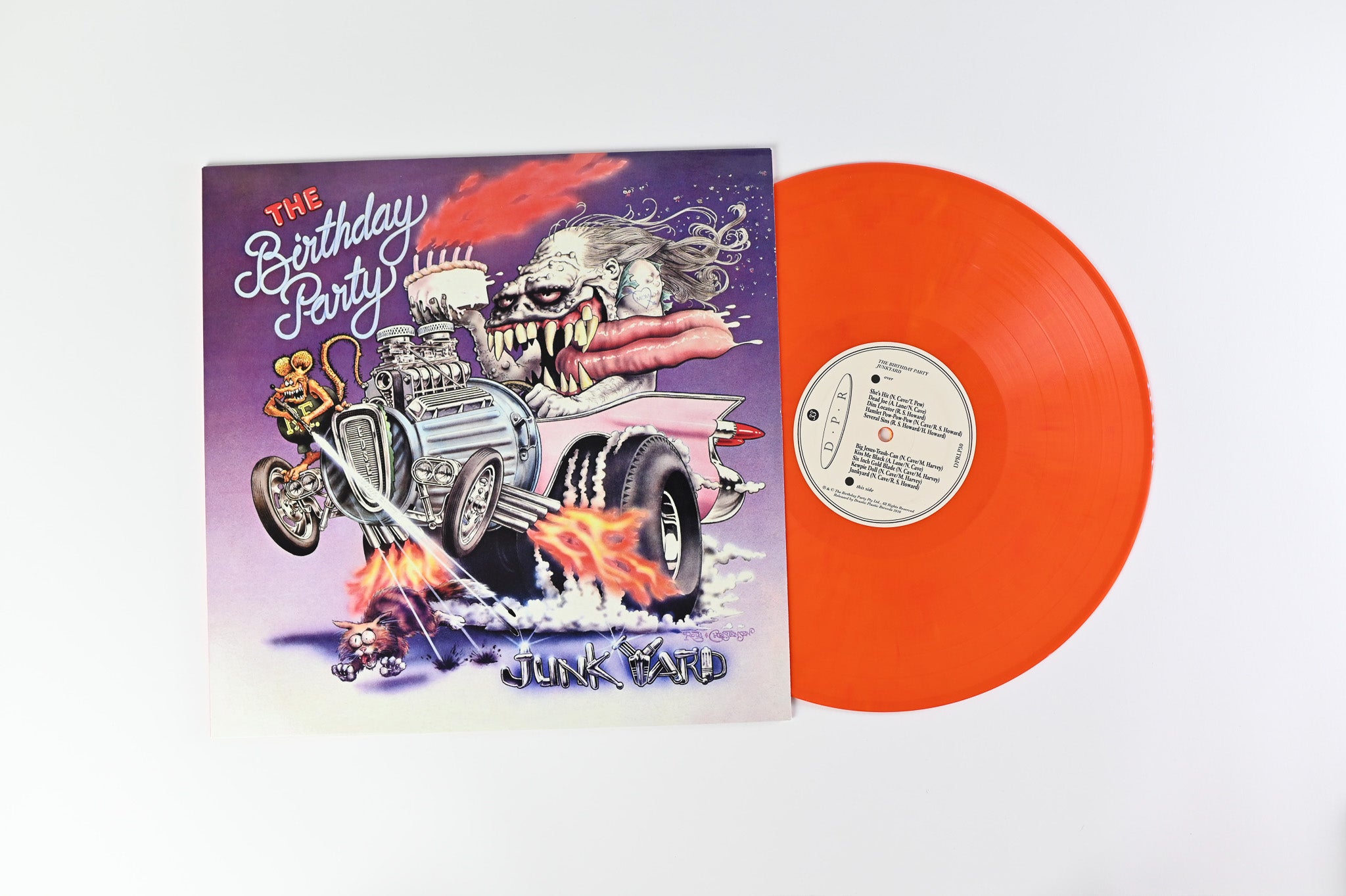 洋楽 birthday party junk yard 4AD CAD207 The Birthday Party Junk Yard - VG UK Vinyl LP — RareVinyl.com
