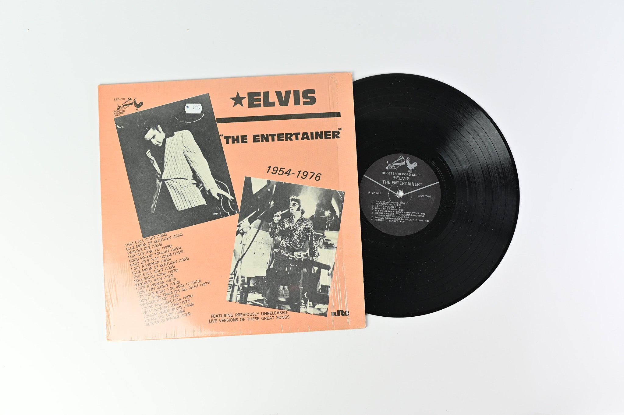 Elvis Presley - The Entertainer 1954-1976 on Rooster Unofficial Release