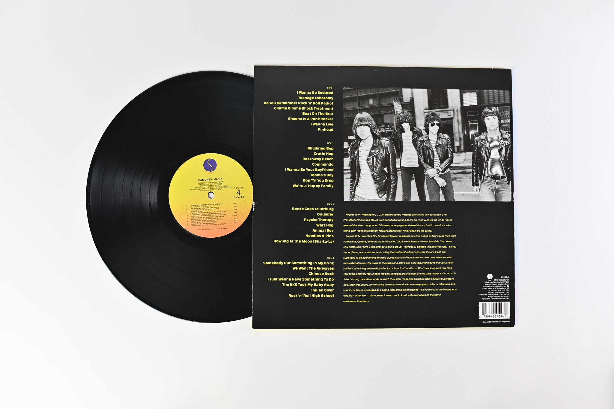 Ramones - Ramones Mania on Sire Reissue