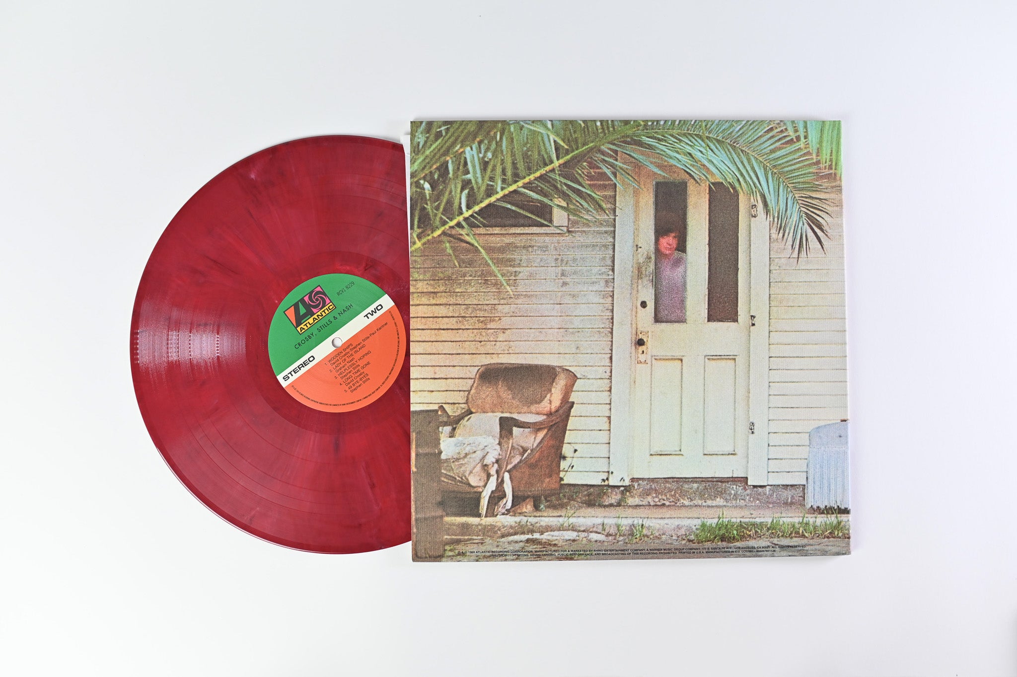 Crosby, Stills & Nash - Crosby, Stills & Nash on Atlantic Reissue on Burgundy Marble Vinyl