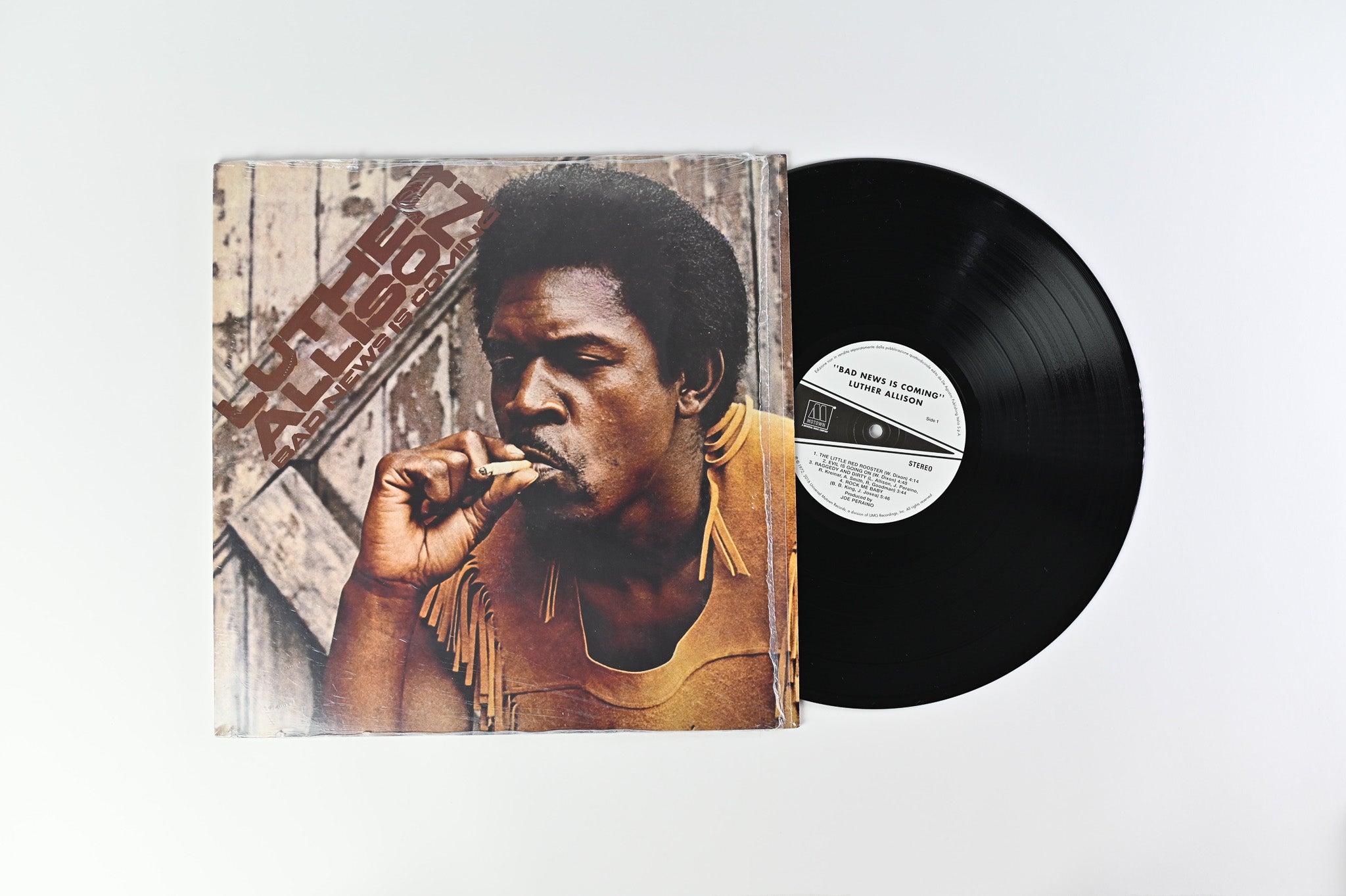 Luther Allison - Bad News Is Coming on Motown Reissue