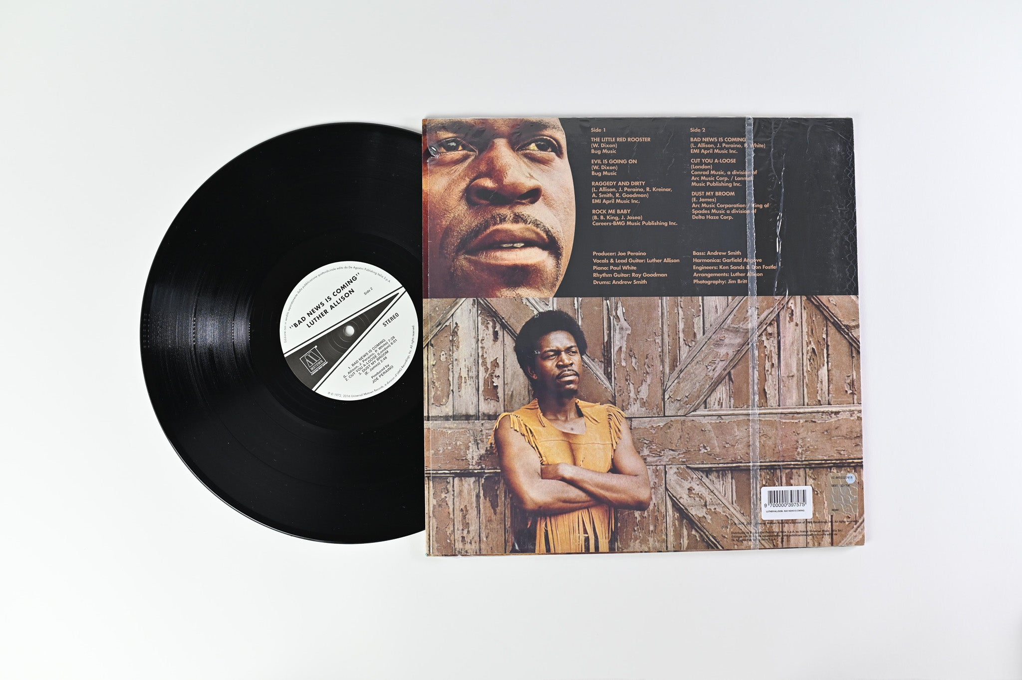 Luther Allison - Bad News Is Coming on Motown Reissue
