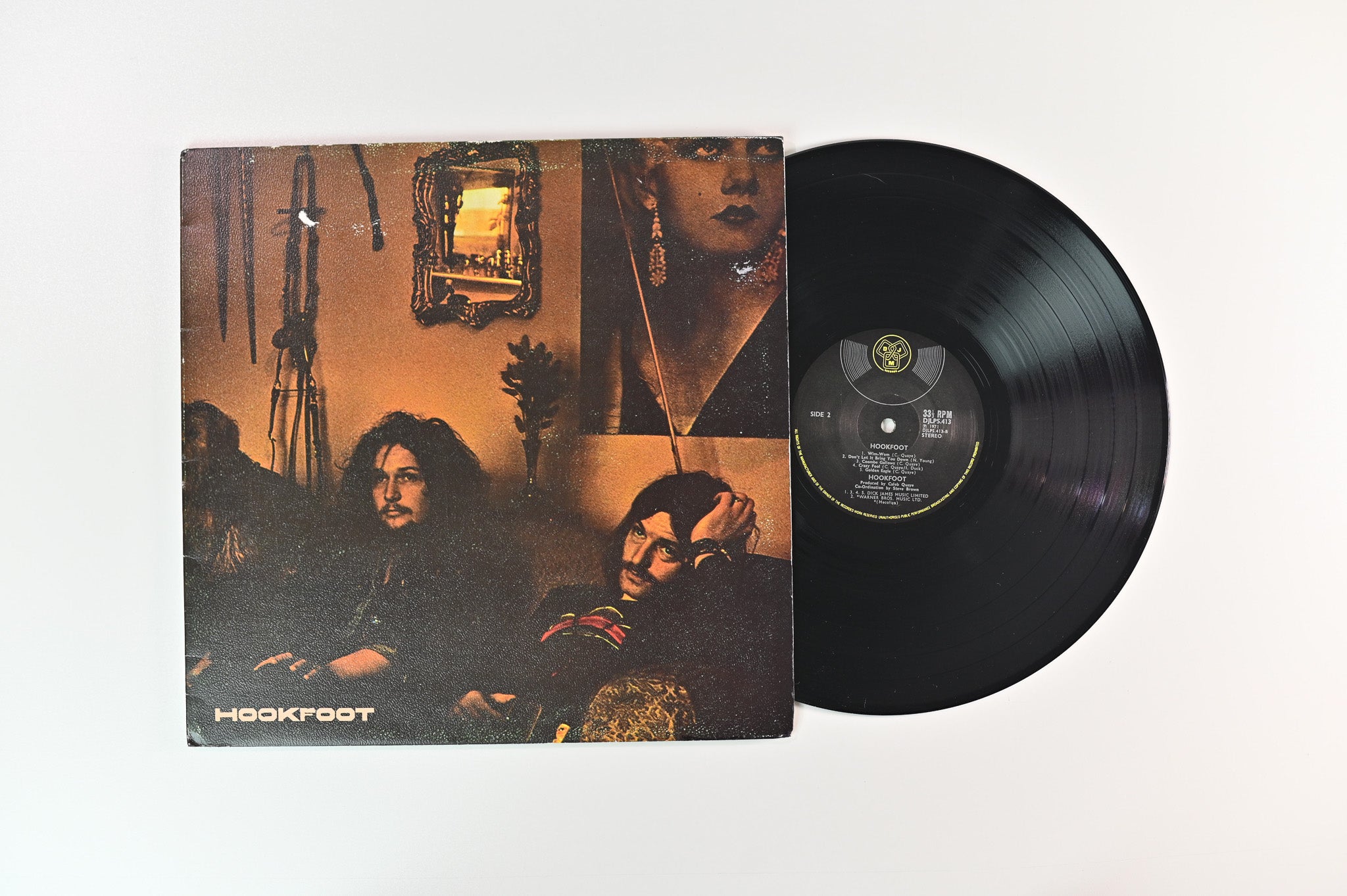 Hookfoot - Hookfoot on DJM Records - UK pressing