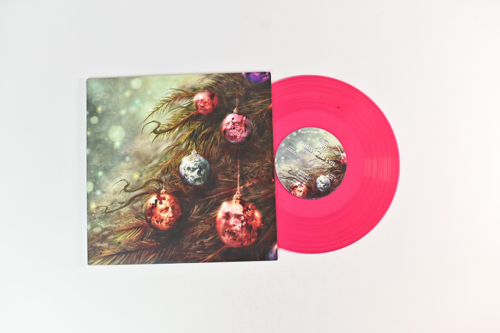 Don Christensen - Christmas Evil (You Better Watch Out) on Death Waltz 10" 45 RPM Ltd Pink Sparkle