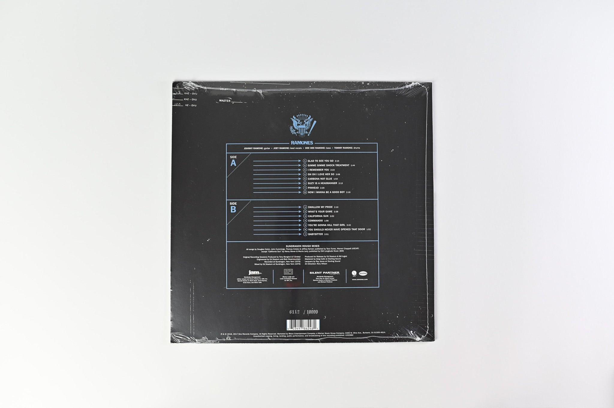 Ramones - Sundragon Sessions on Sire/Rhino Records Sealed RSD Numbered