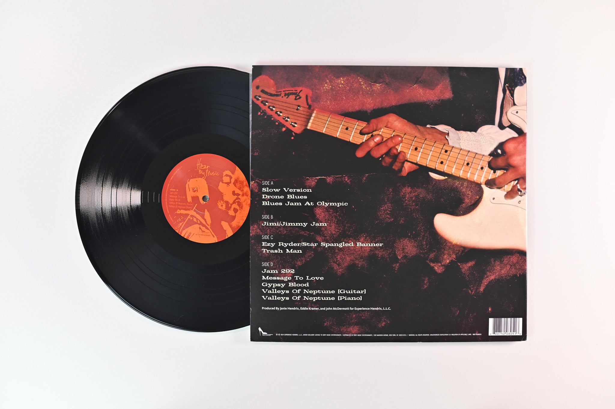 Jimi Hendrix - Hear My Music on Dagger Records / Sony