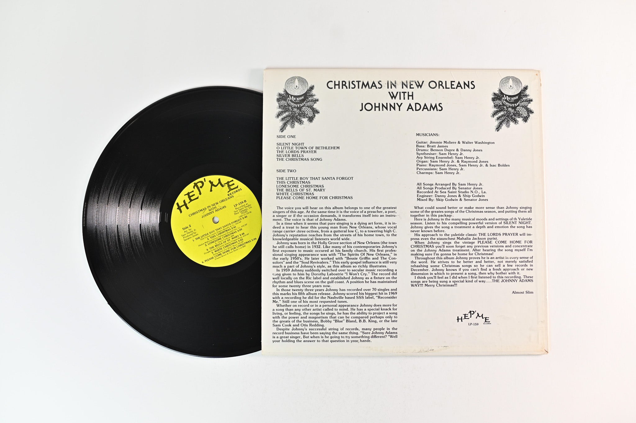 Johnny Adams - Christmas In New Orleans With Johnny Adams on Hep Me