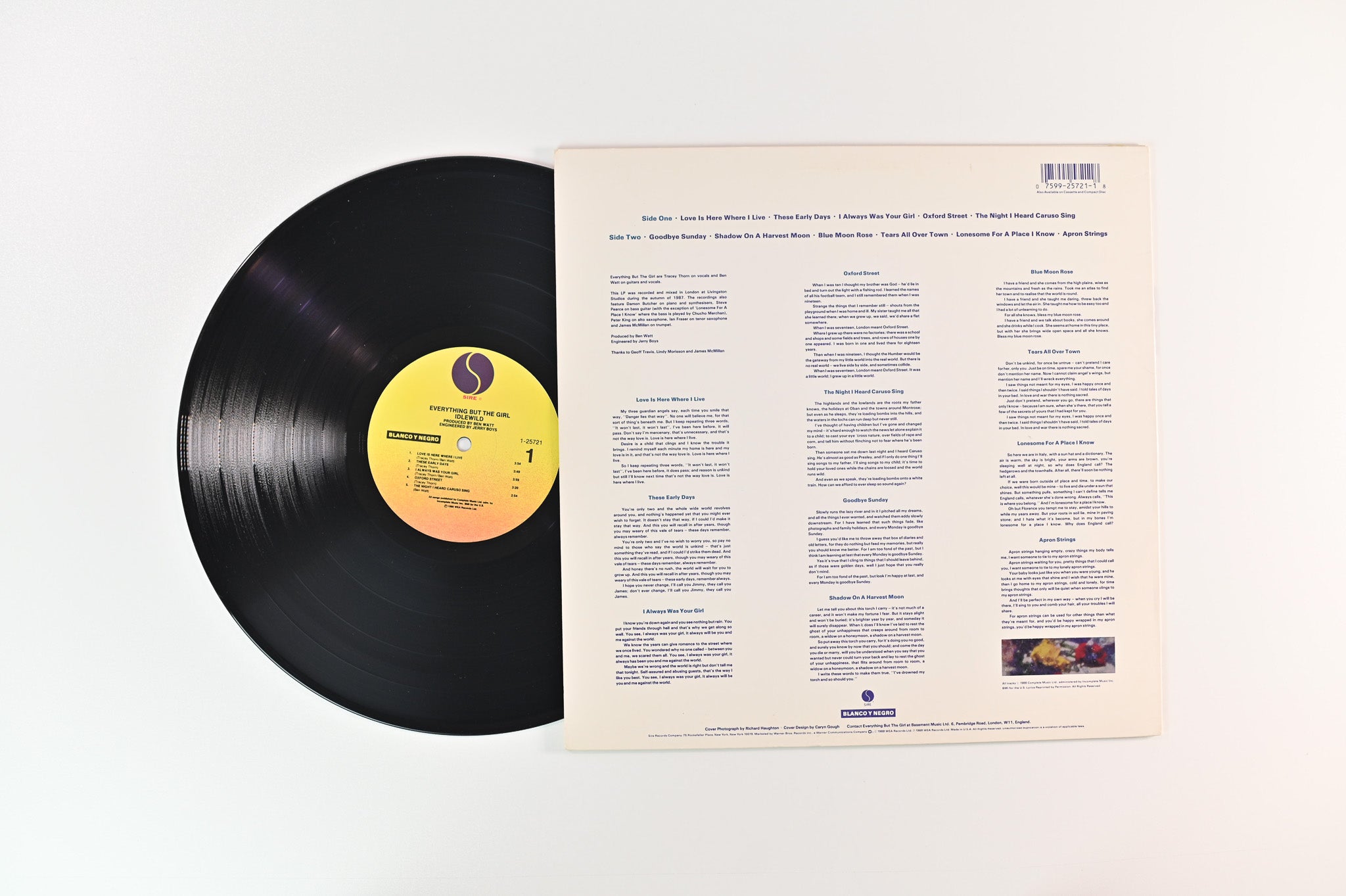 Everything But The Girl - Idlewild on Sire