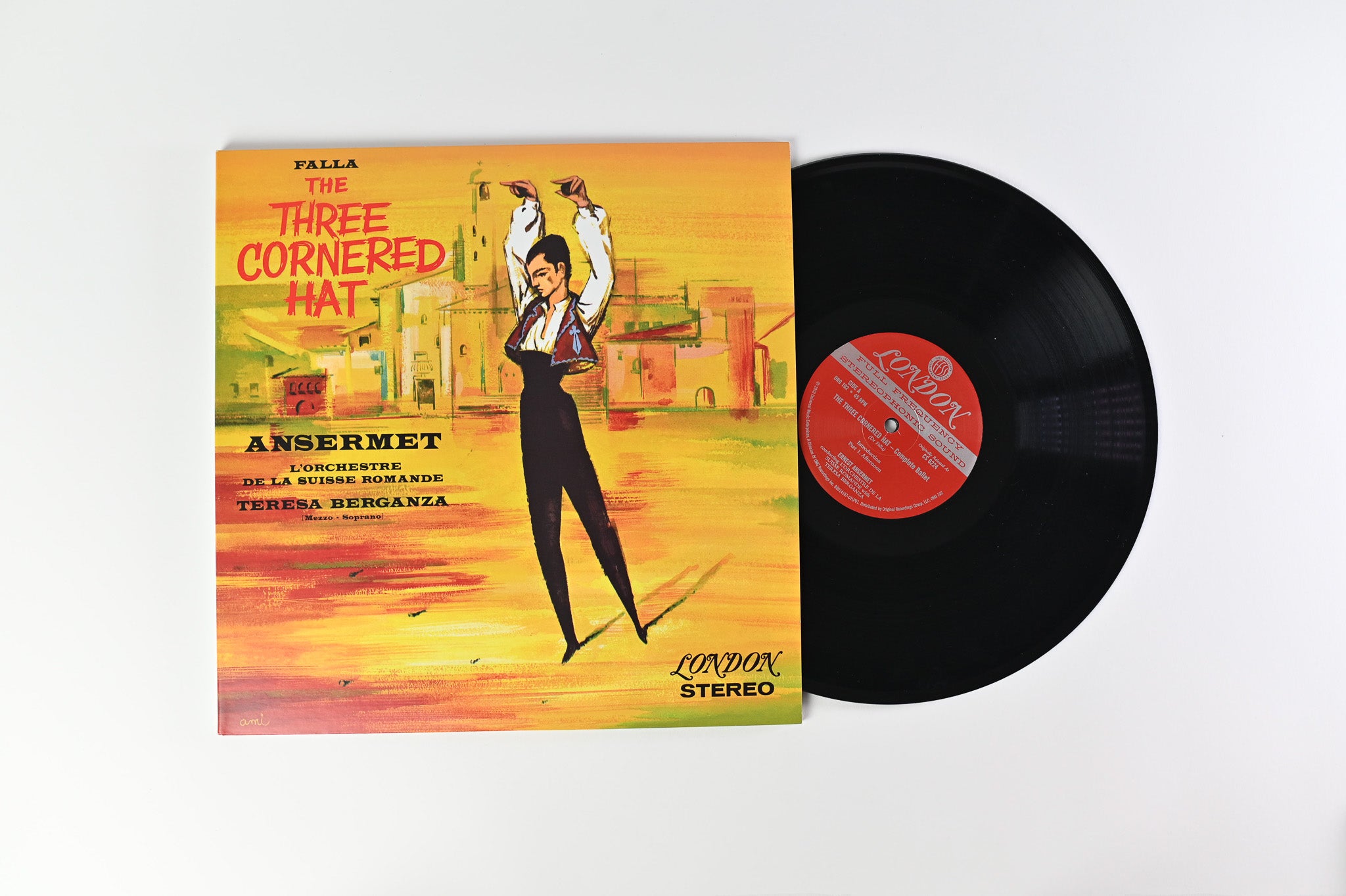 Manuel De Falla - The Three Cornered Hat (Complete Ballet) on Universal/Original Recordings Group Numbered Reissue 45 RPM