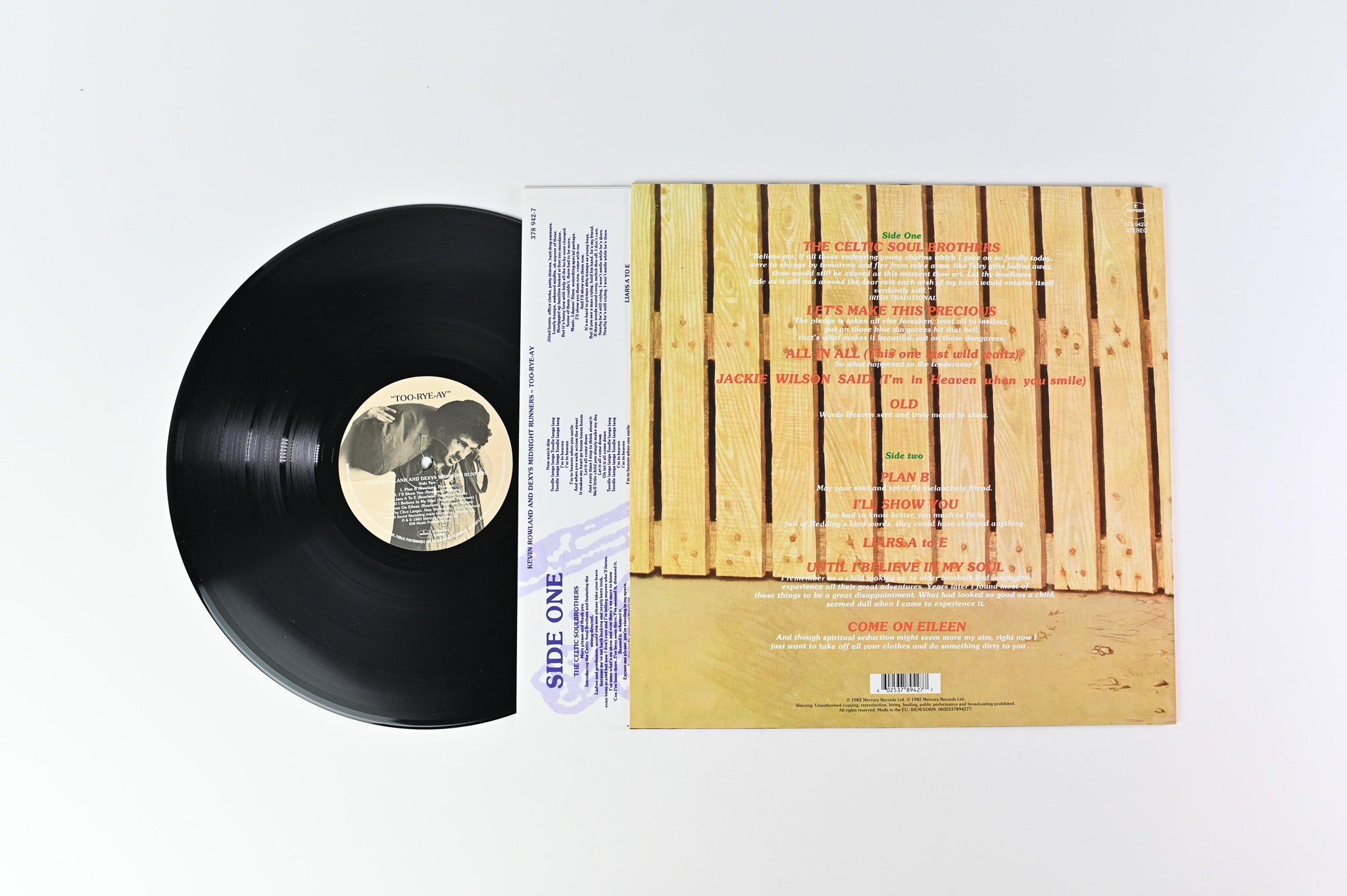 Kevin Rowland & Dexys Midnight Runners - Too-Rye-Ay on Mercury