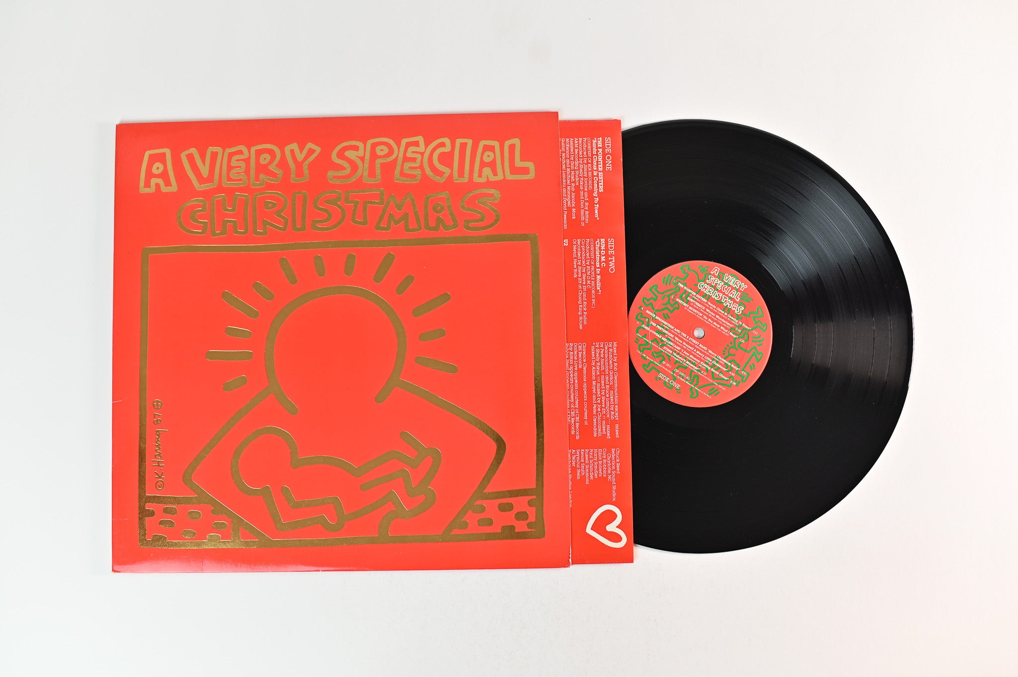 Various - A Very Special Christmas on A&M Keith Haring Cover