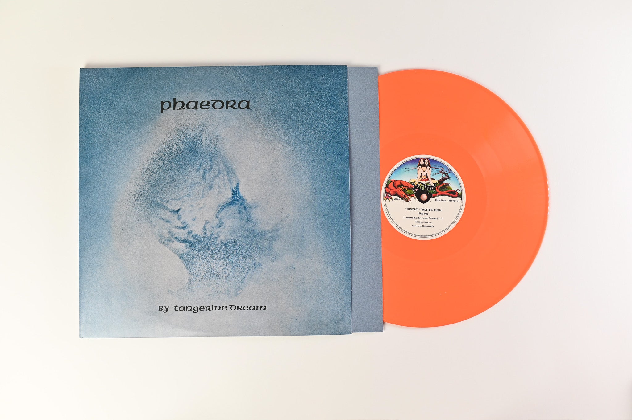 Tangerine Dream Phaedra レコード Tangerine Dream - Phaedra on Virgin RSD Reissue Tangerine Vinyl