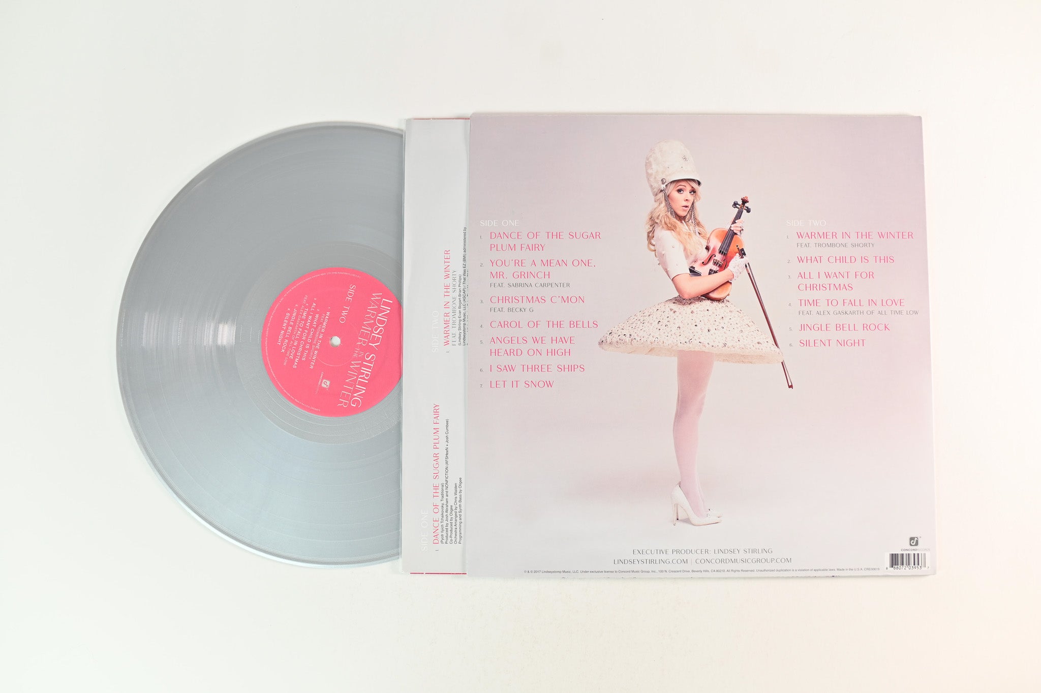 Lindsey Stirling - Warmer In The Winter on Concornd Stirling Silver Vinyl