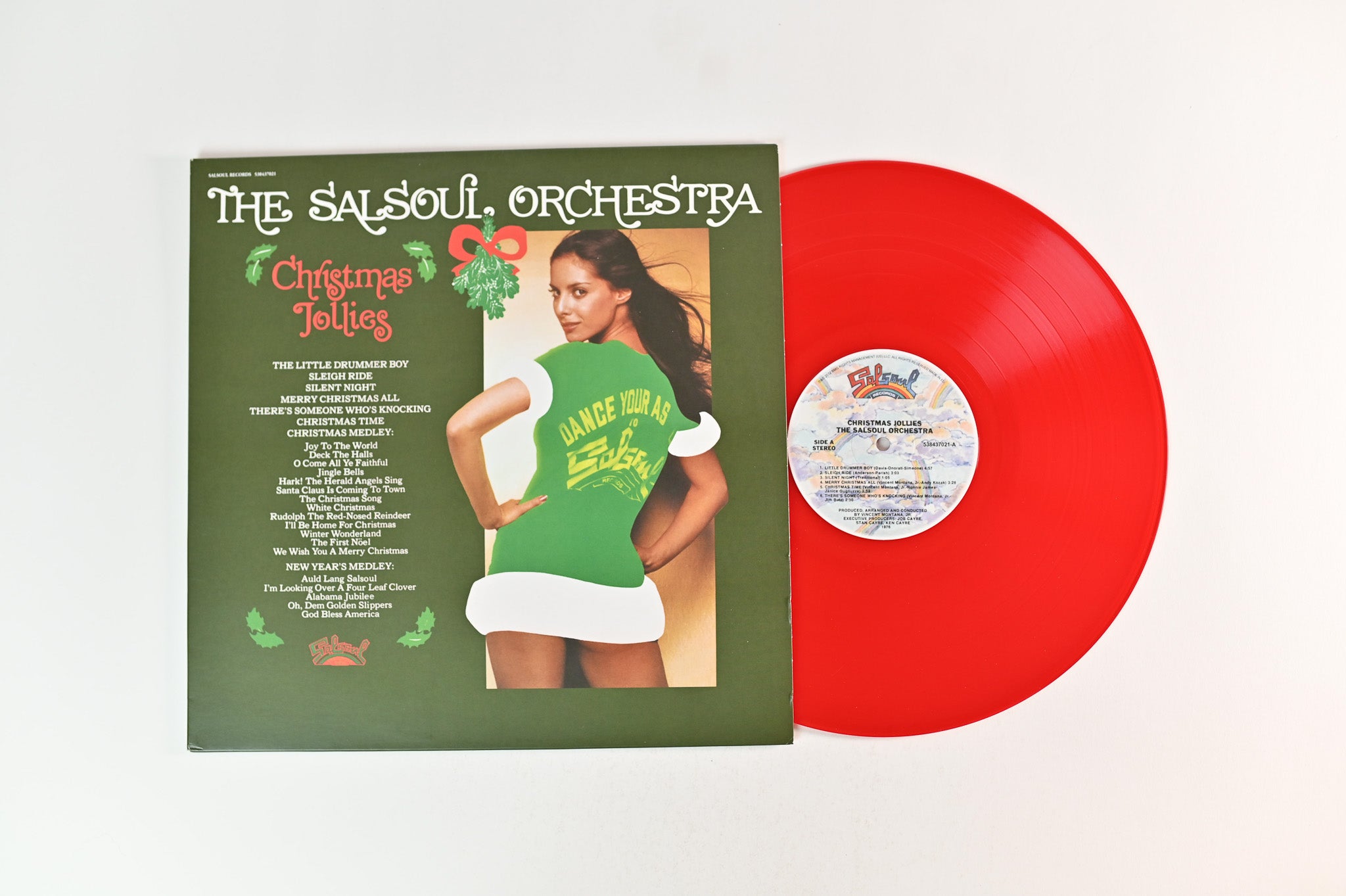 The Salsoul Orchestra - Christmas Jollies on Salsoul Red Vinyl Reissue