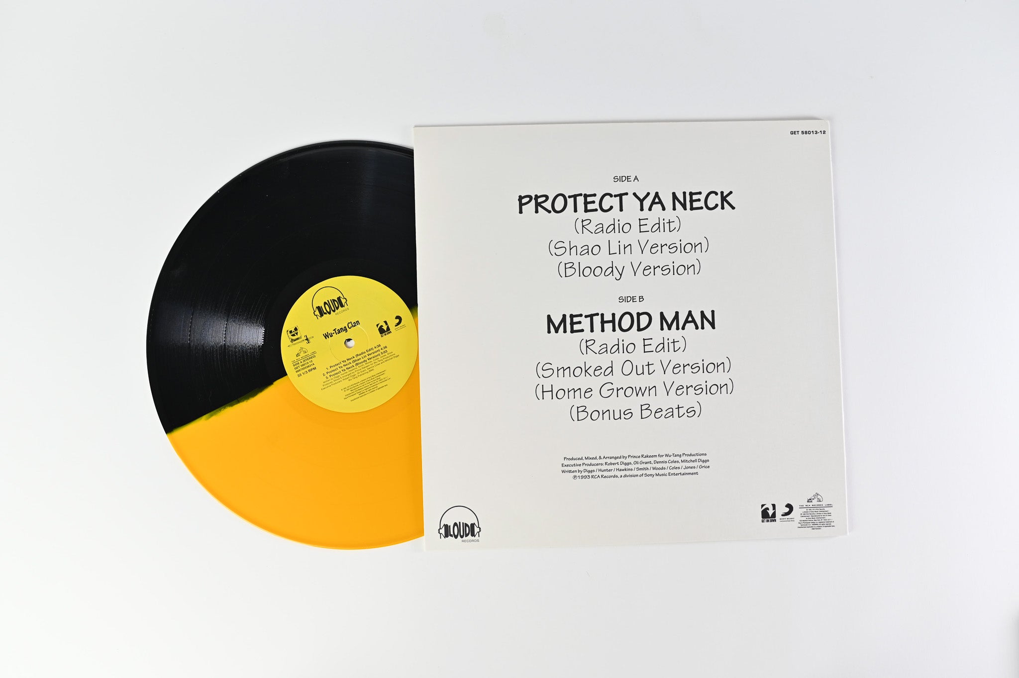 Wu-Tang Clan - Protect Ya Neck on Loud RSD Ltd Yellow/Black Reissue